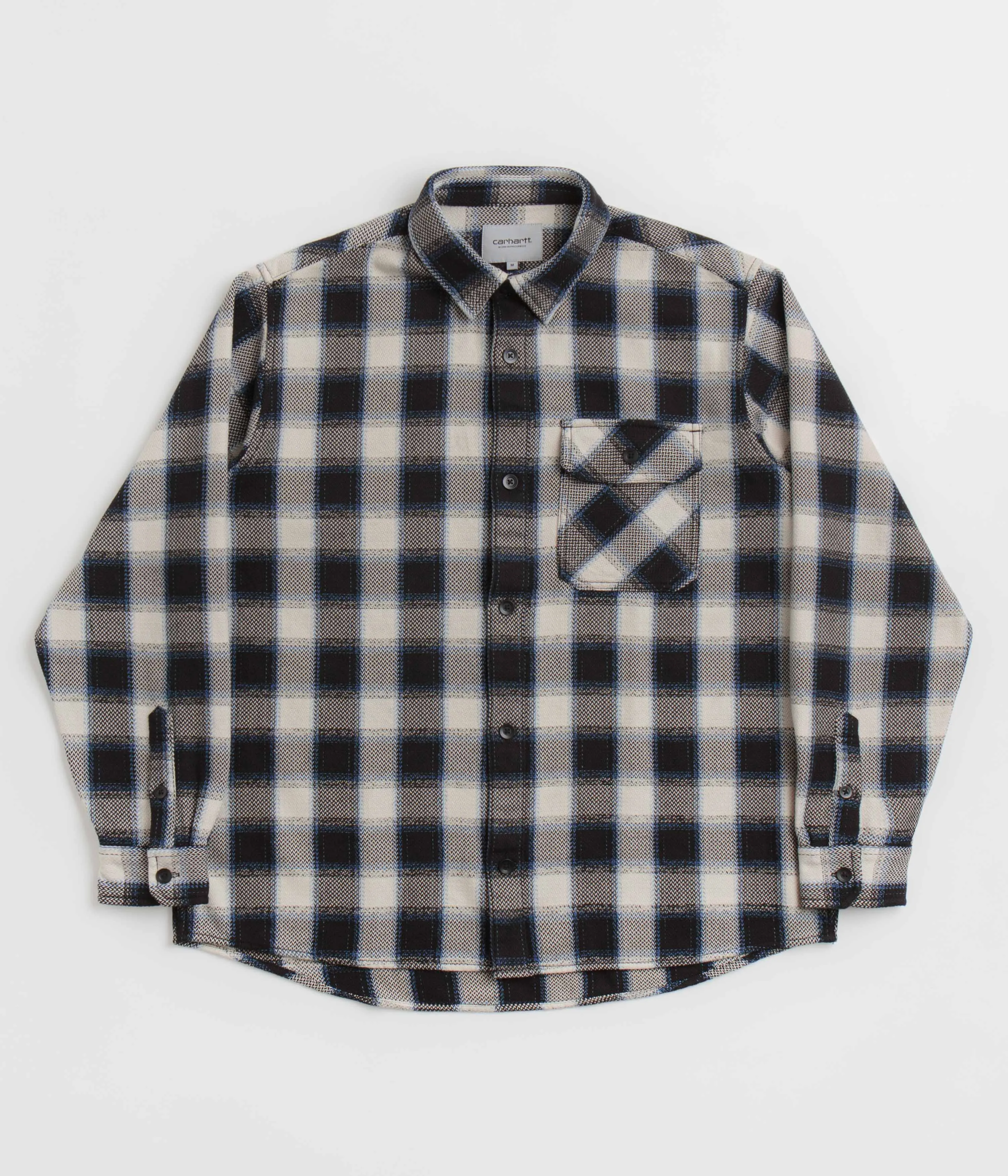 Timeless Classic Layered Design Carhartt Witten Shirt - Witten Check / Natural