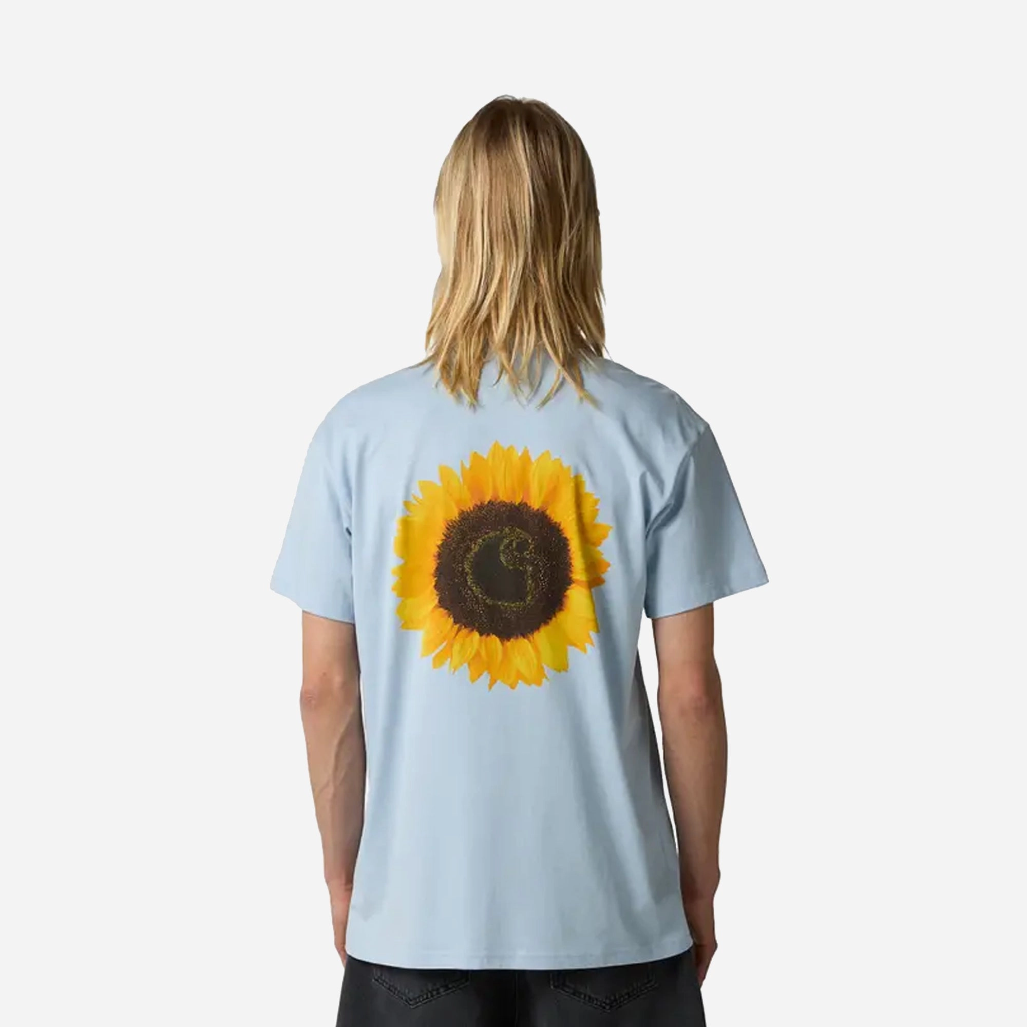 ZeroRestrictionMobility Leather Core Carhartt | S/S SUNFLOWER T-SHIRT { BLUE