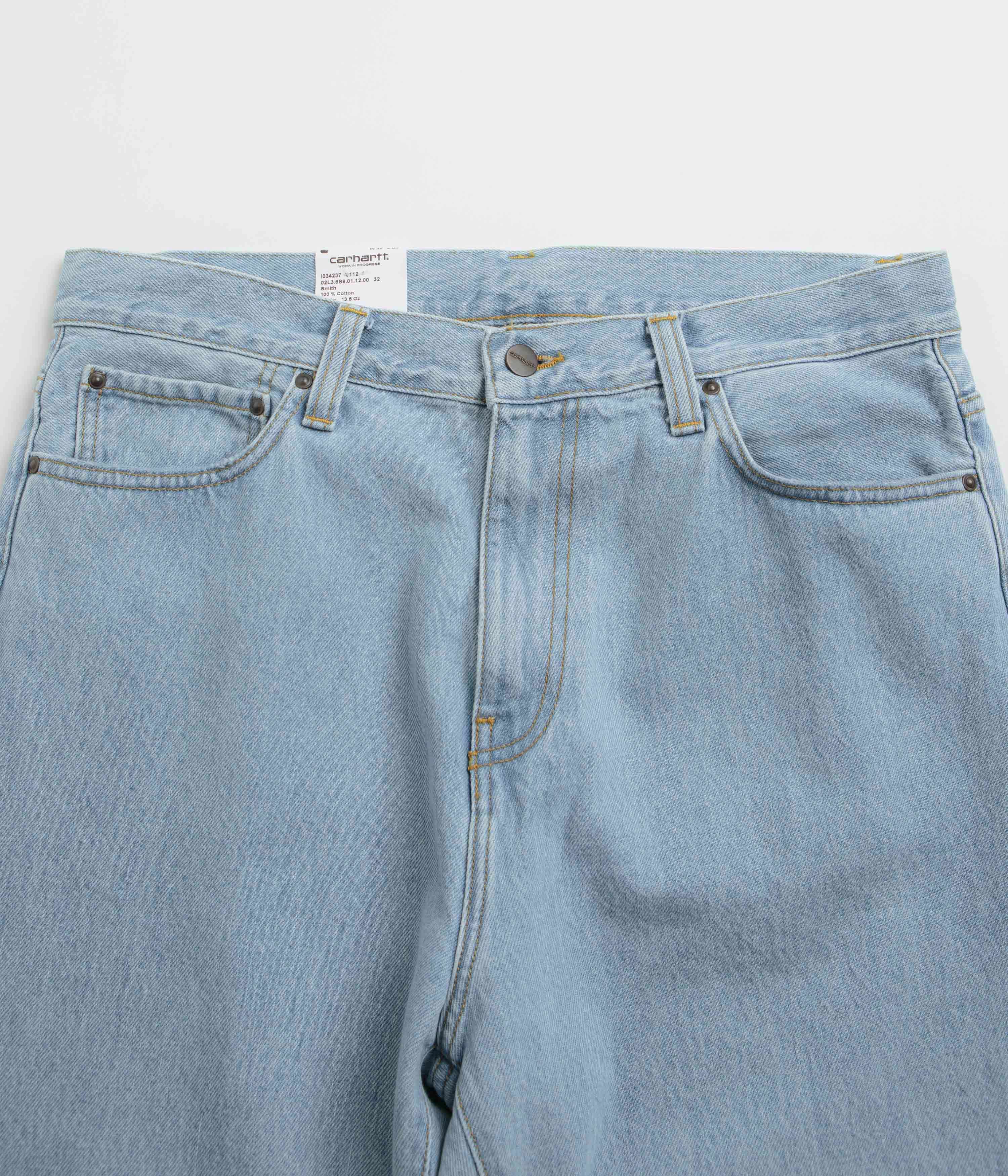 OdorResistantTreatment Carhartt Aaron Pants - Stone Bleached Blue