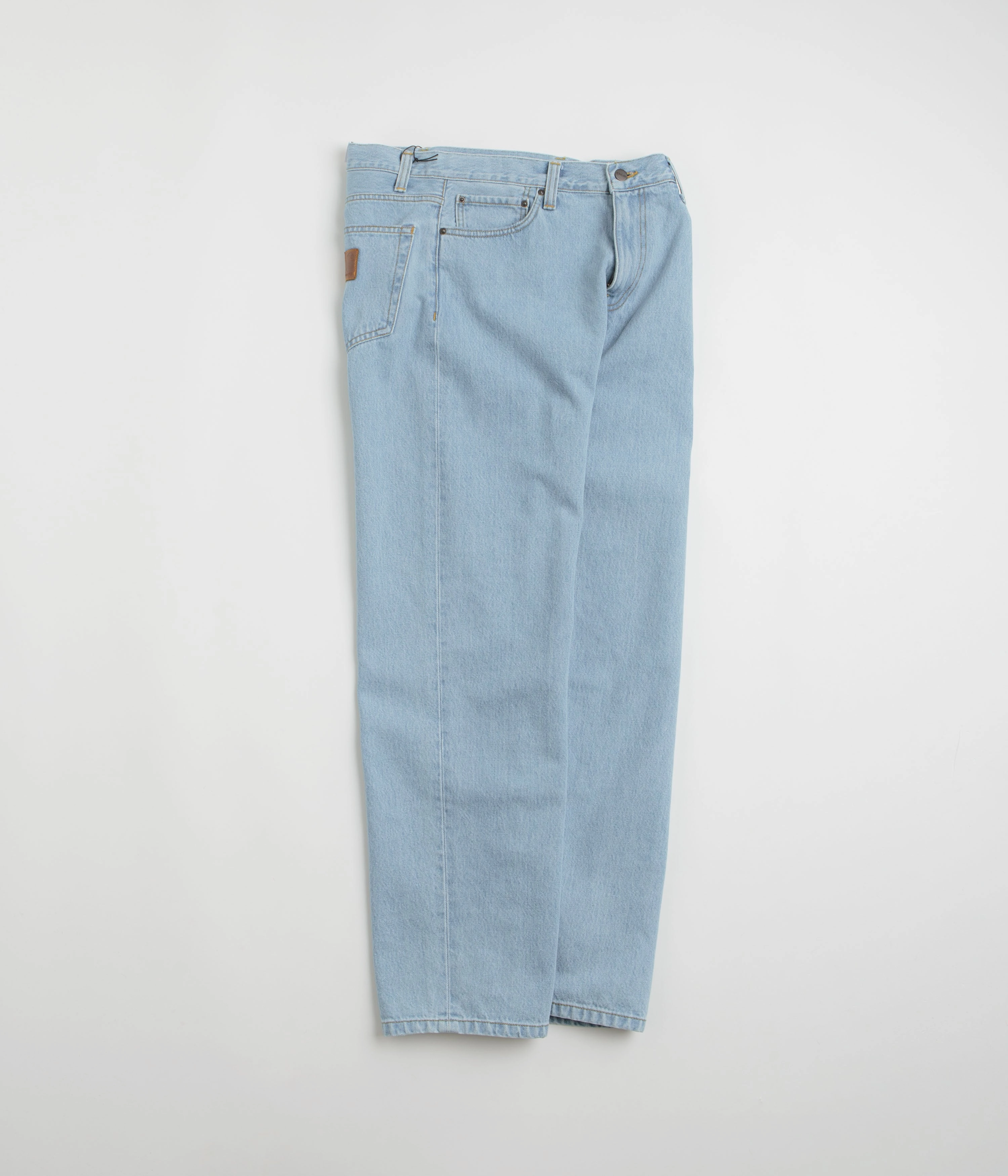 Minimal Vibe Carhartt Aaron Pants - Stone Bleached Blue