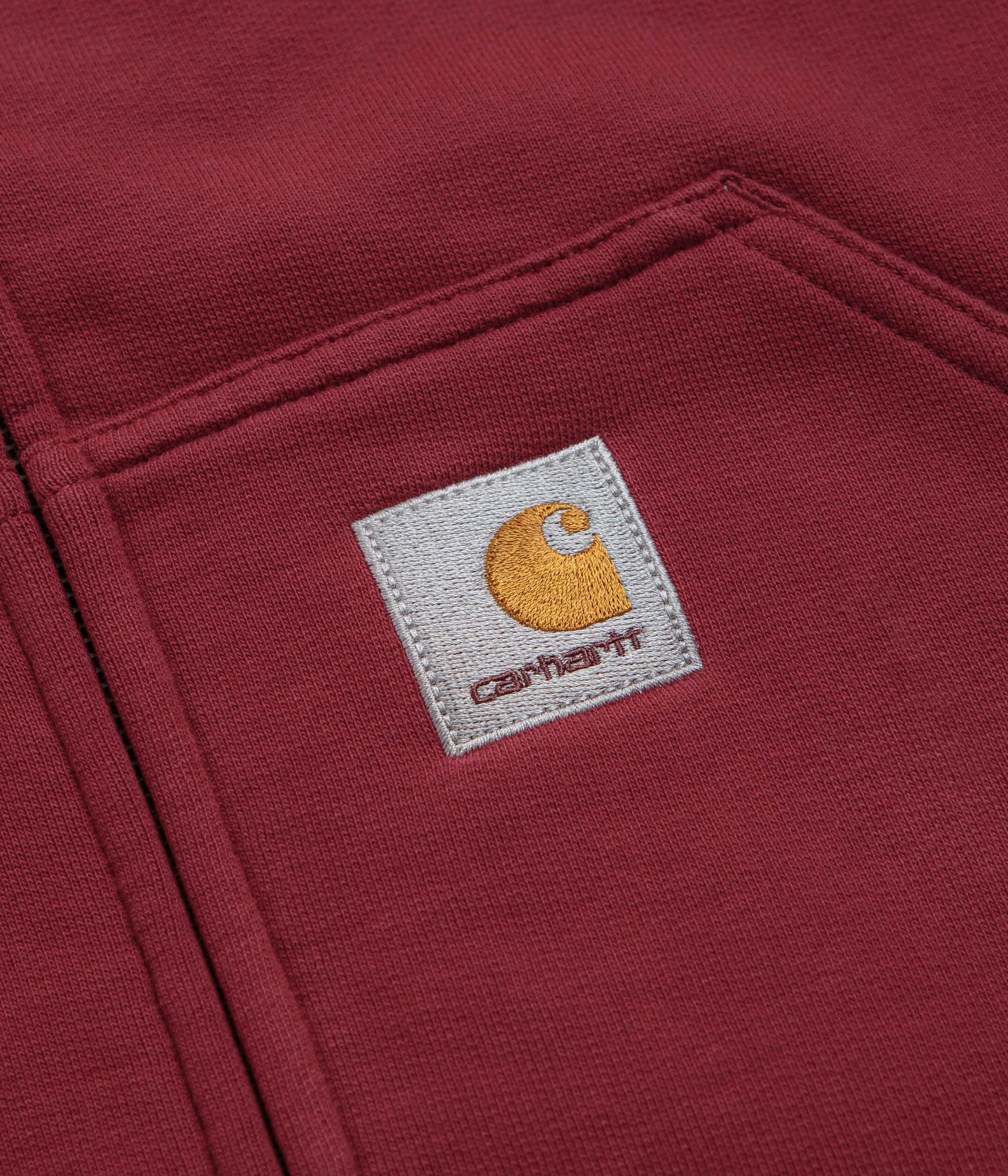 Carhartt Active Sweat Jacket - Scarlet challenge