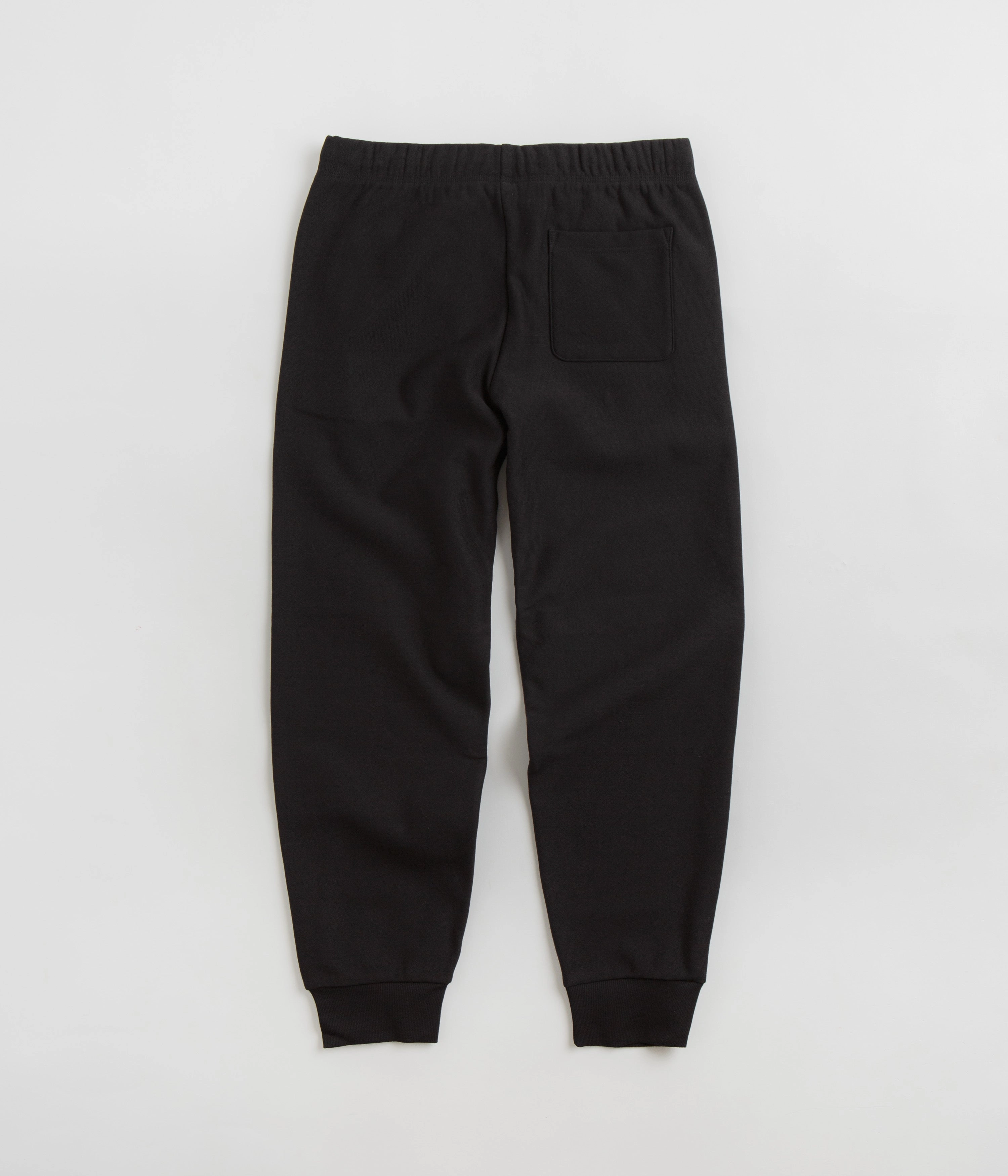 Street Style Ultra Soft Inner Layer Carhartt American Script Sweatpants - Black