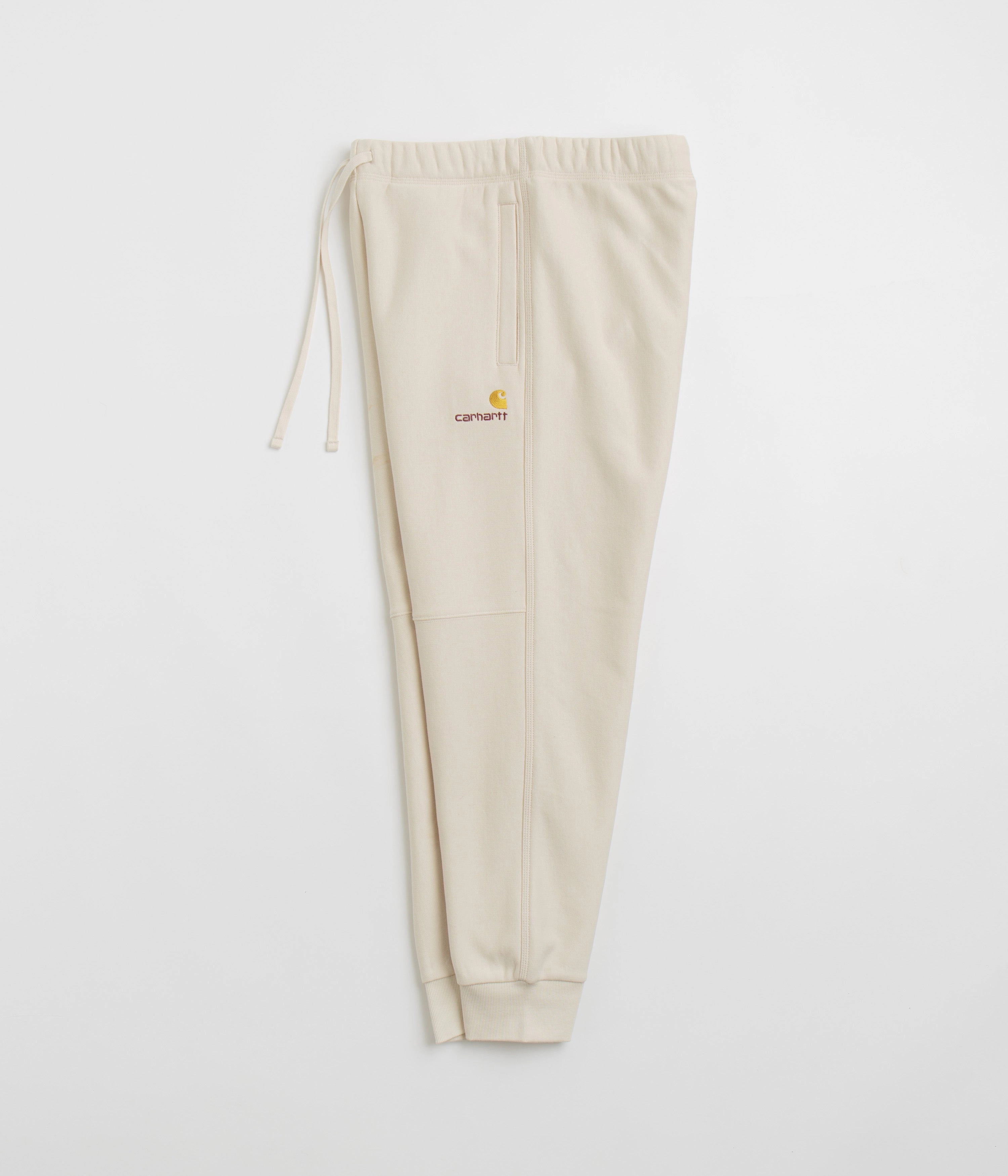 Carhartt American Script Sweatpants - Moonbeam MultiPocketDesign SoftTouchFinish