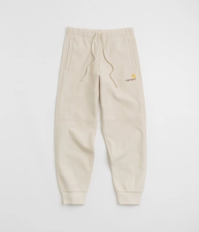 Formal Look Work Friendly Carhartt American Script Sweatpants - Moonbeam