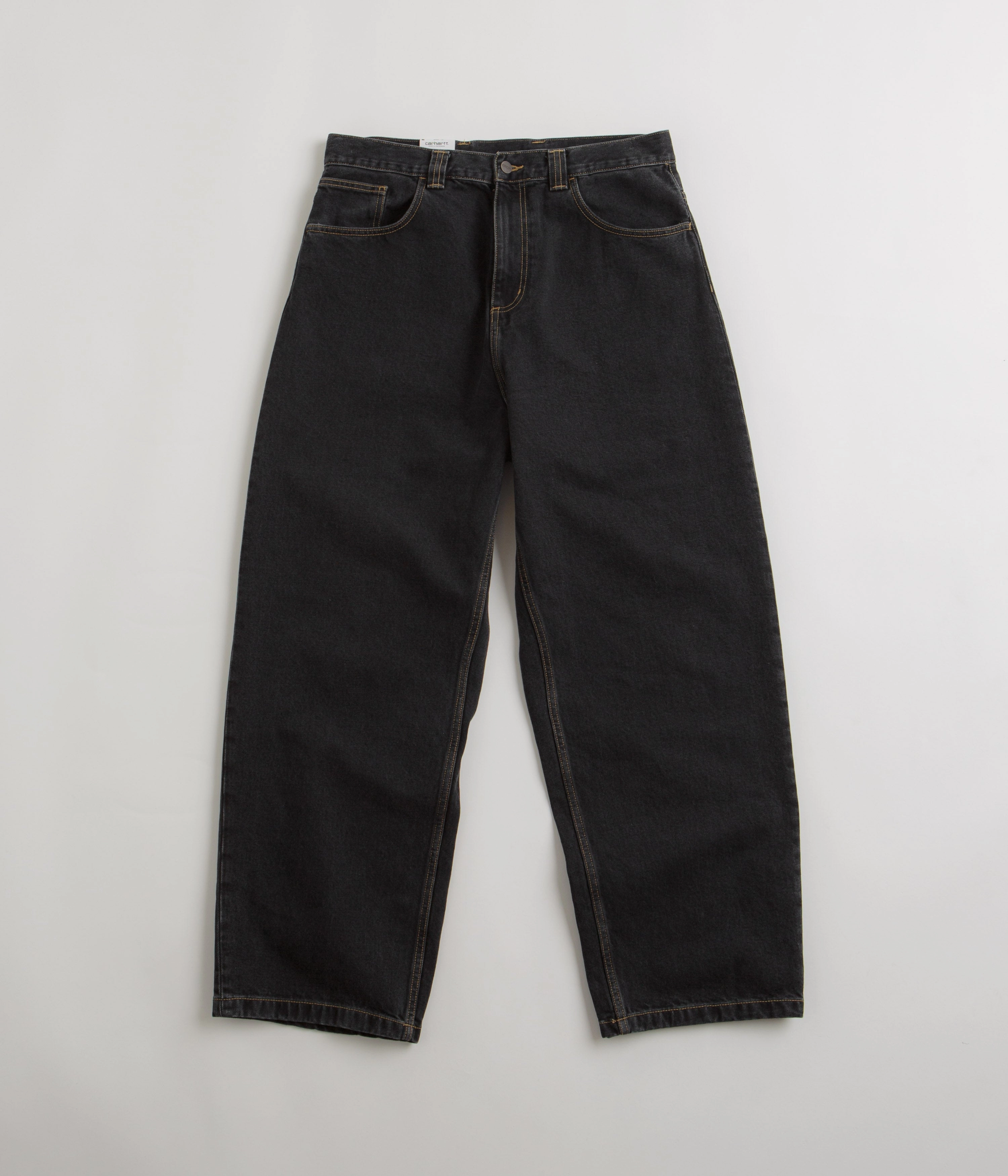 Carhartt Brandon Denim Pants - Black Stone Wash Eco Friendly Fabric