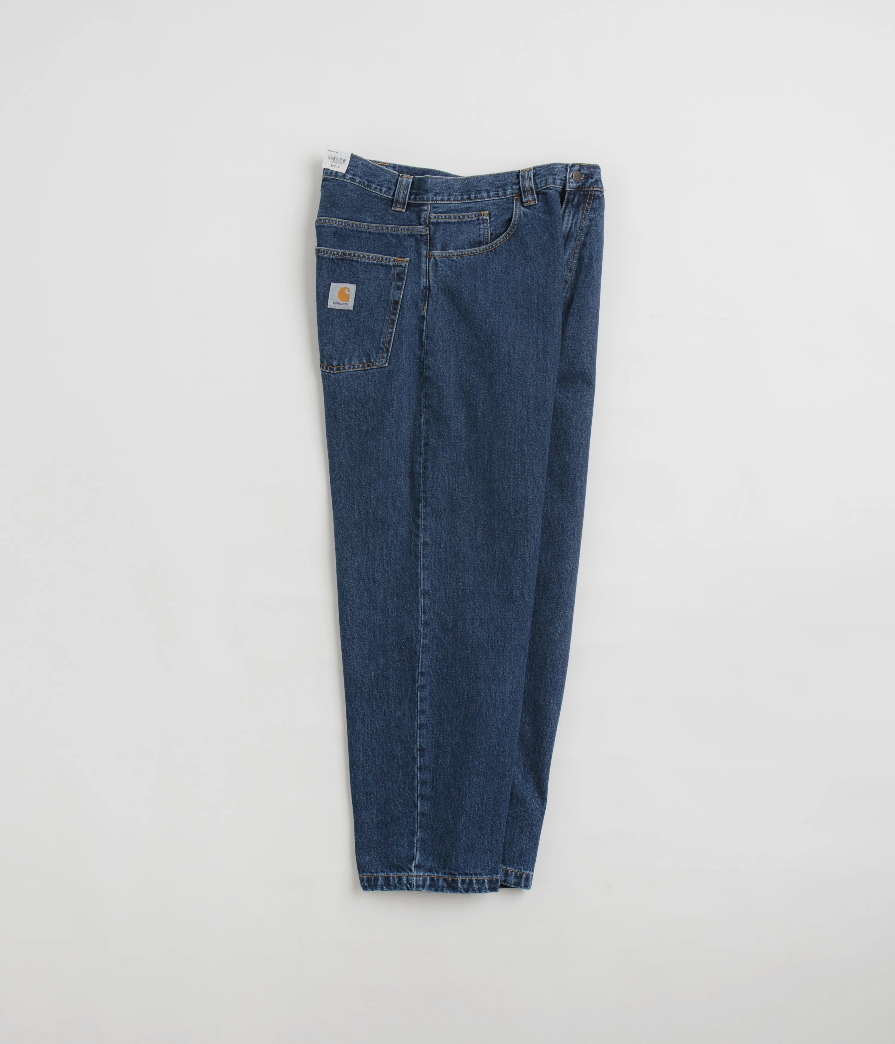 Carhartt Brandon Denim Pants - Blue Stone Wash Casual Style