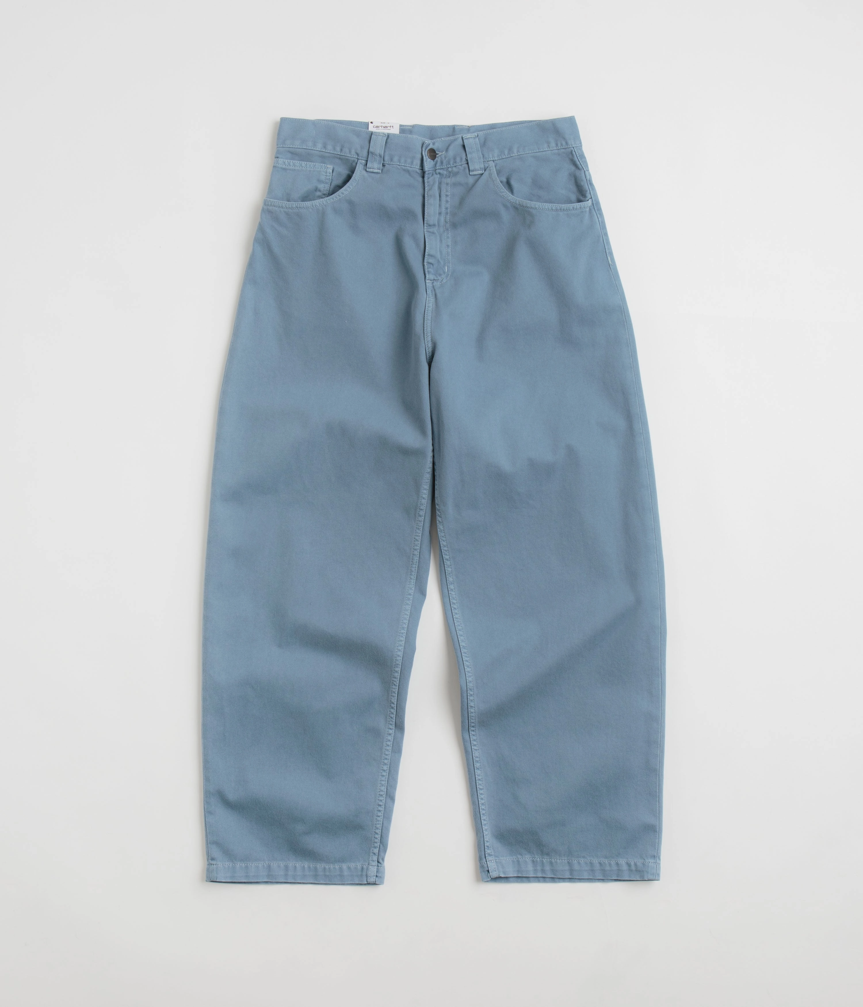 Pocket Reinforcement Multi Pocket Design Carhartt Brandon Denim Pants - Icy Water