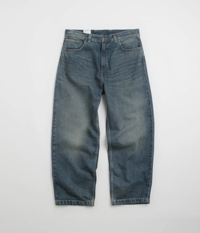 Recycled fibers Ultra Soft Inner Layer Carhartt Brandon Pants - Blue Worn Used Wash