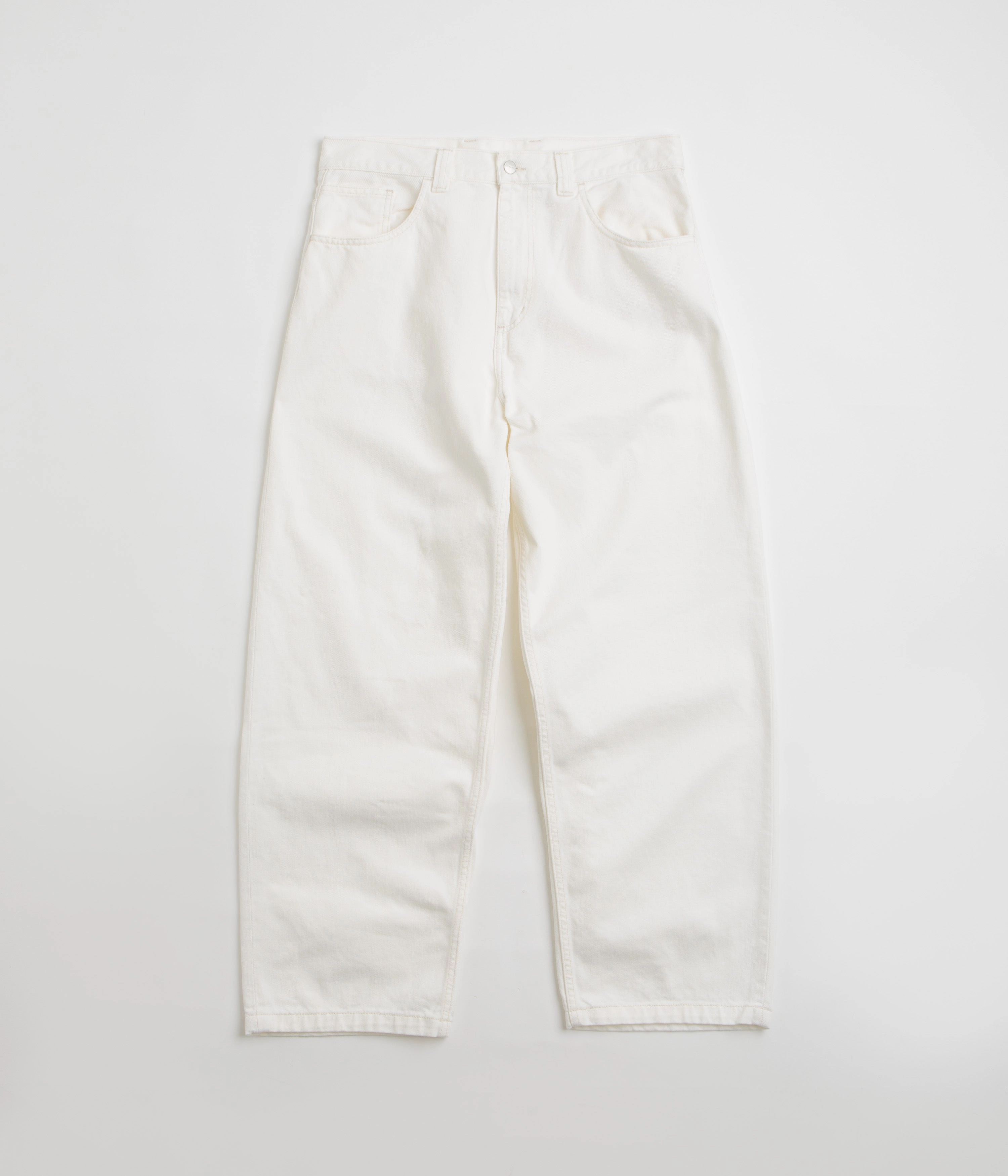 Metallic accents AntiSnagZippers Carhartt Brandon Pants - White Rinsed