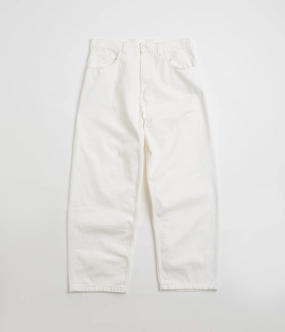 Metallic accents AntiSnagZippers Carhartt Brandon Pants - White Rinsed