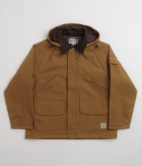 Secure Closures Floss Carhartt Clarton Jacket - Hamilton Brown / Tobacco