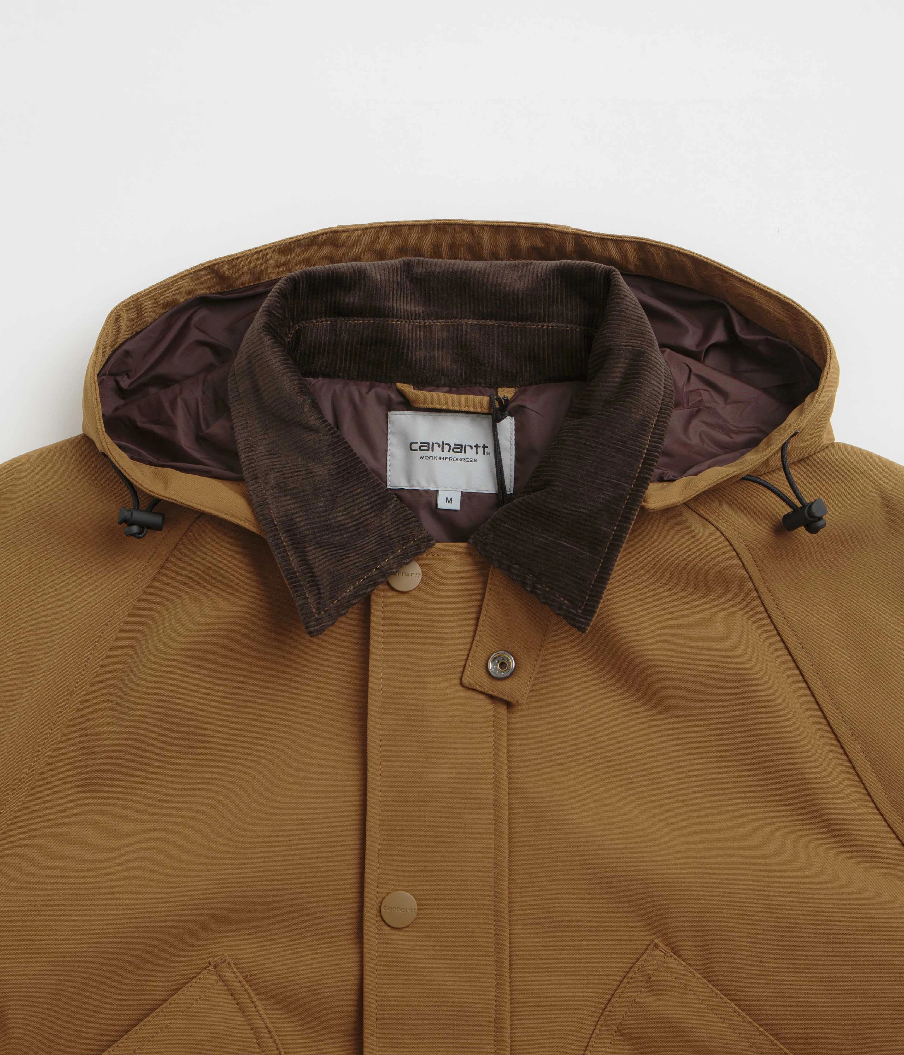 photographers Fashion Layer Carhartt Clarton Jacket - Hamilton Brown / Tobacco