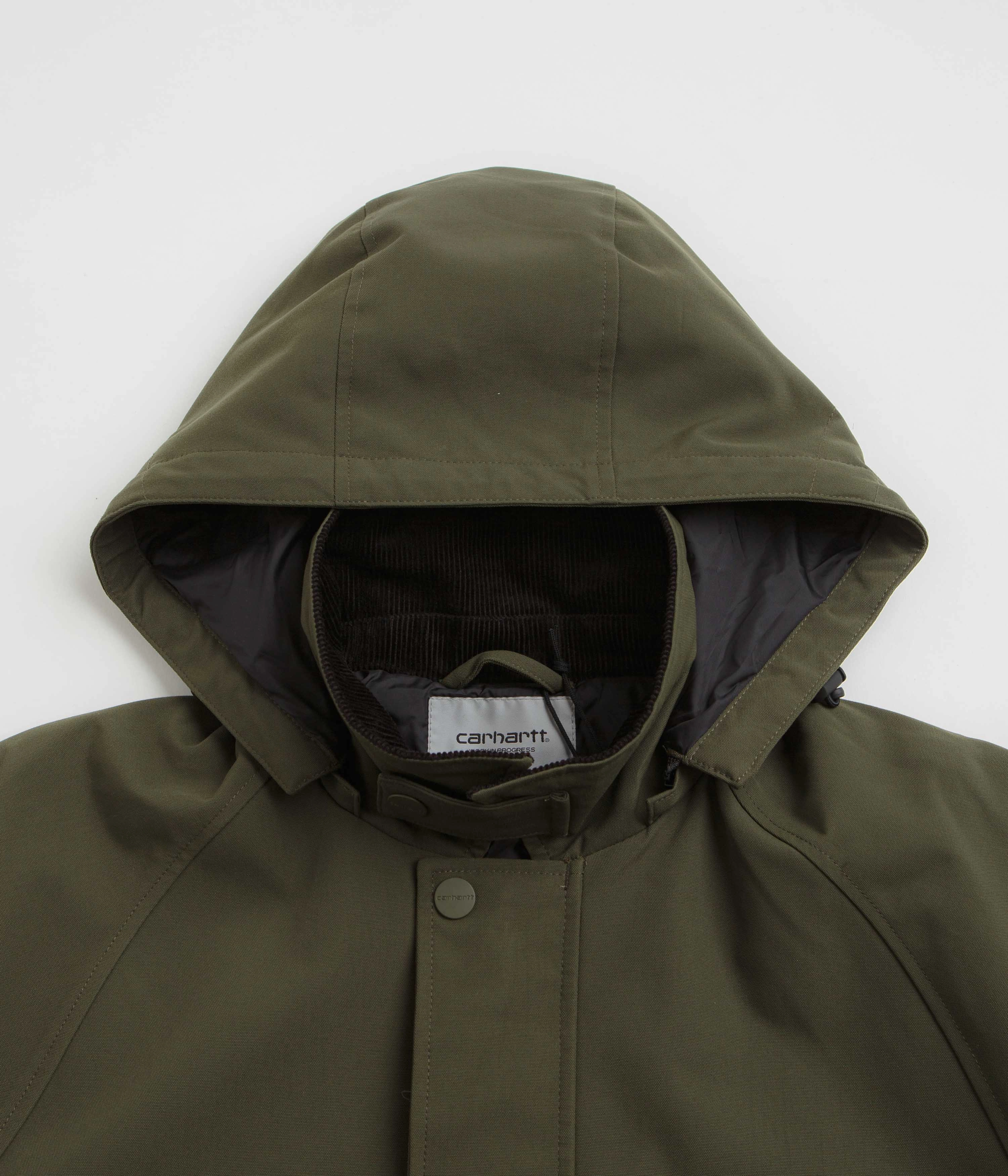 Sympathy Handmade Carhartt Clarton Jacket - Office Green / Black
