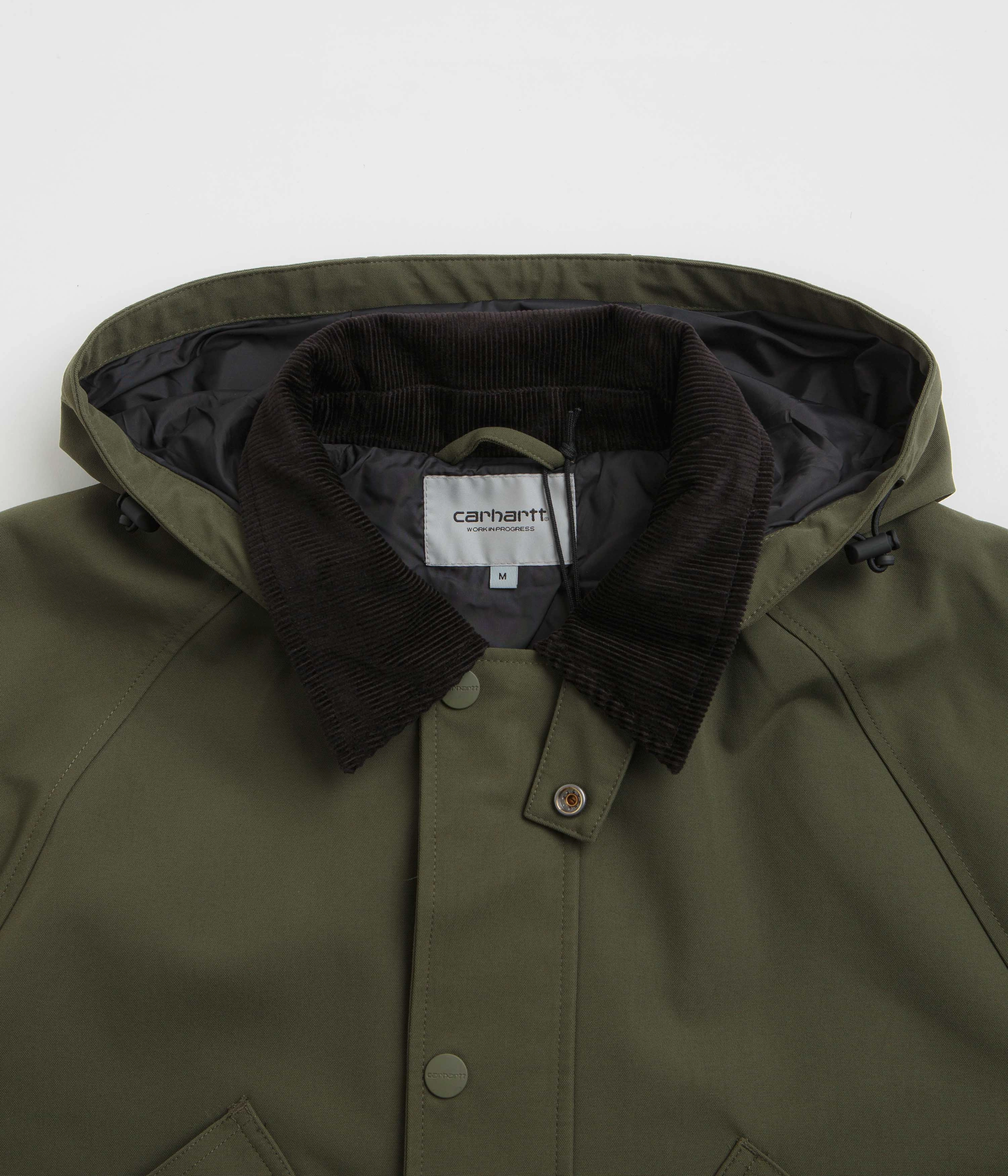 Inspire Flexible Design Carhartt Clarton Jacket - Office Green / Black