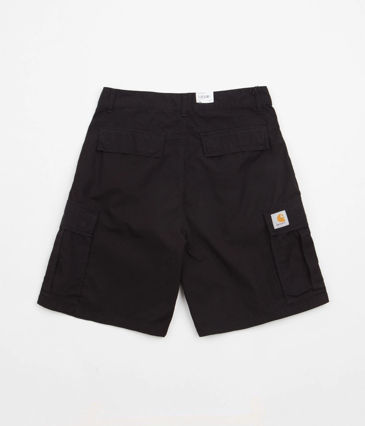 Carhartt Cole Cargo Shorts - Black low waisted Comfortable Wear