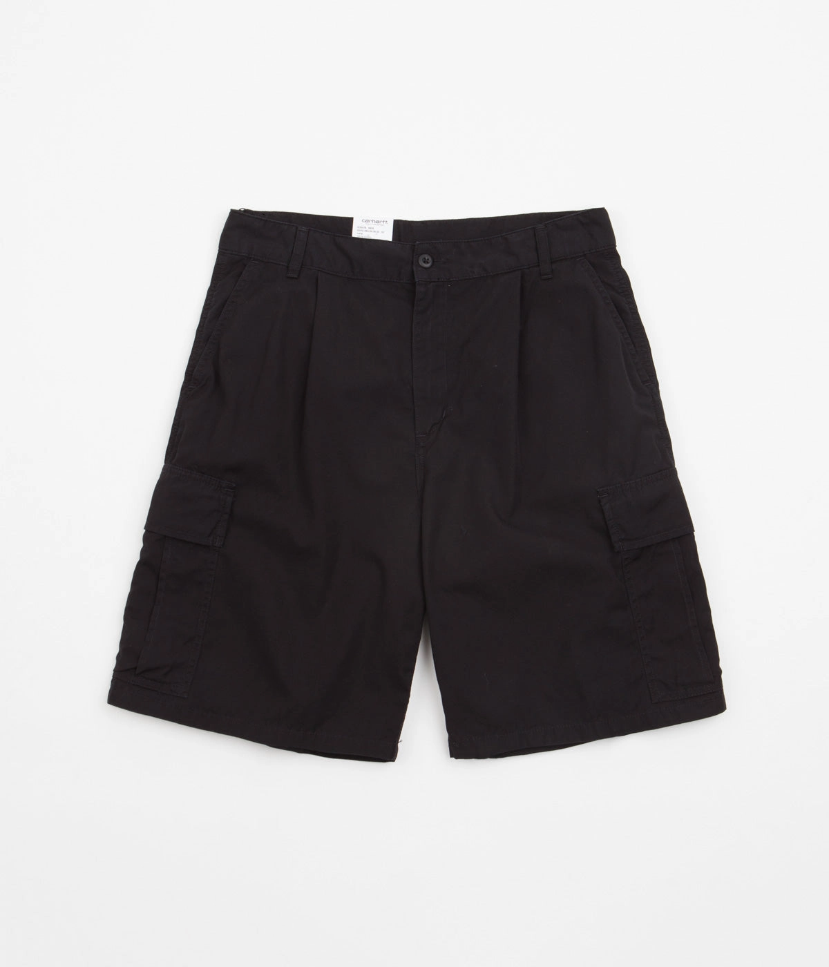 shrink-resistant Carhartt Cole Cargo Shorts - Black