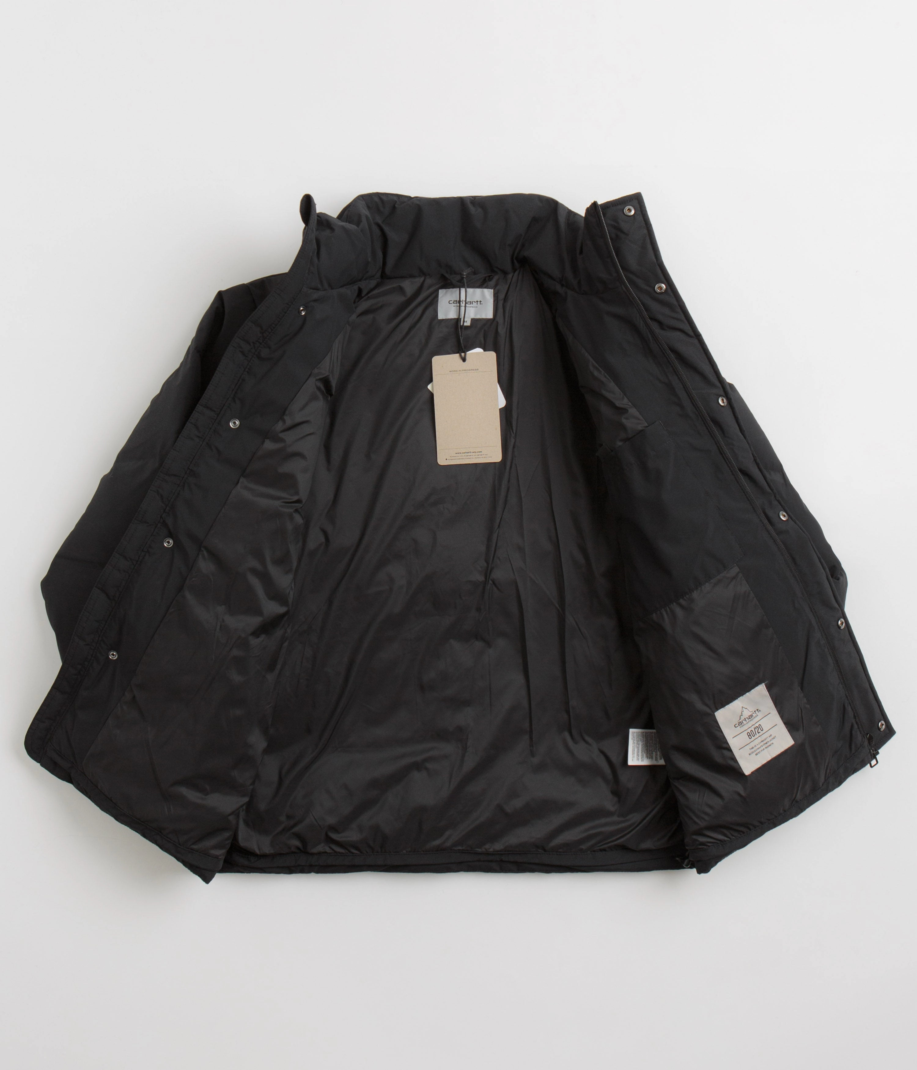 Fashion Finish Carhartt Danville Jacket - Black / White