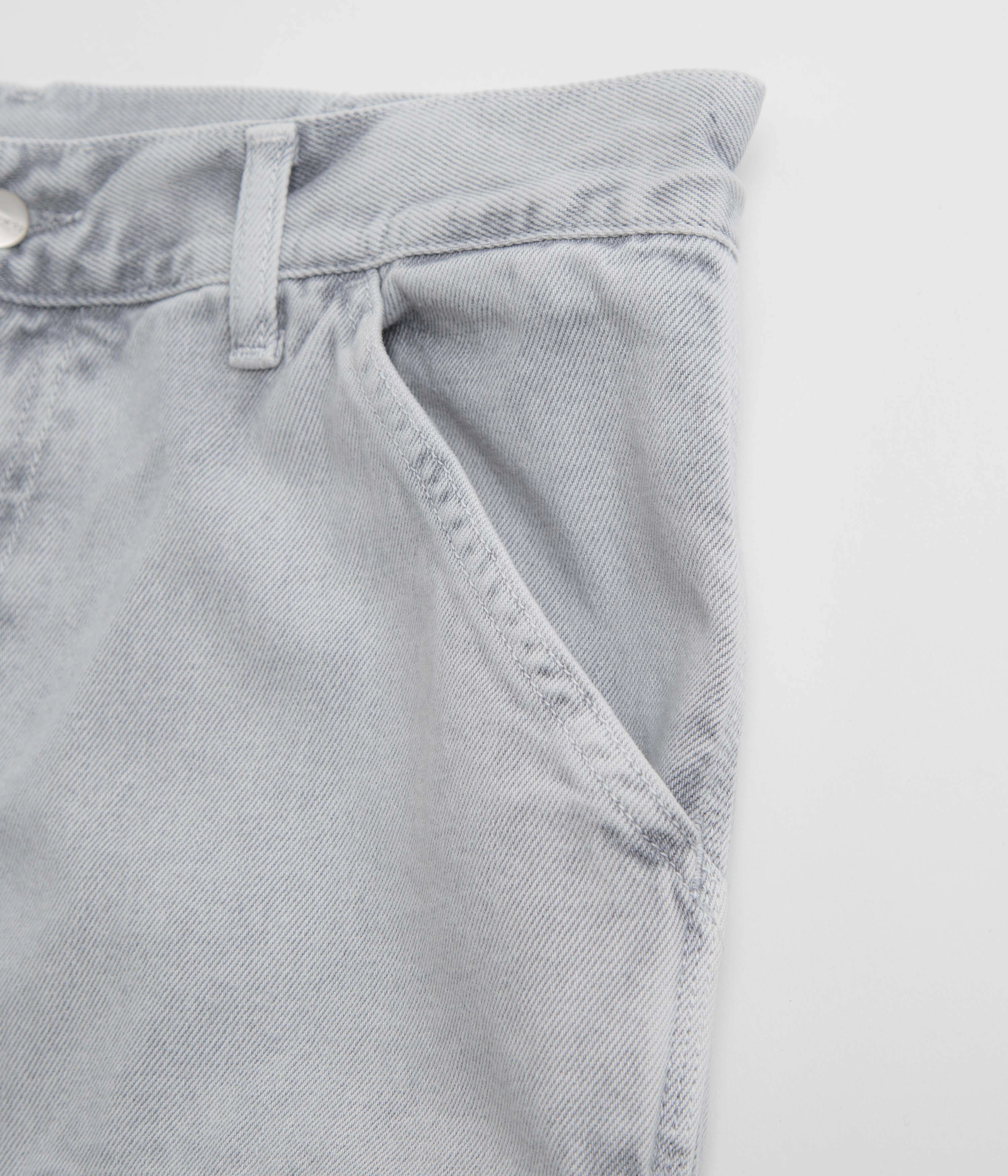 Core Cut Work Comfort Carhartt Double Knee Denim Pants - Black Chalk Wash