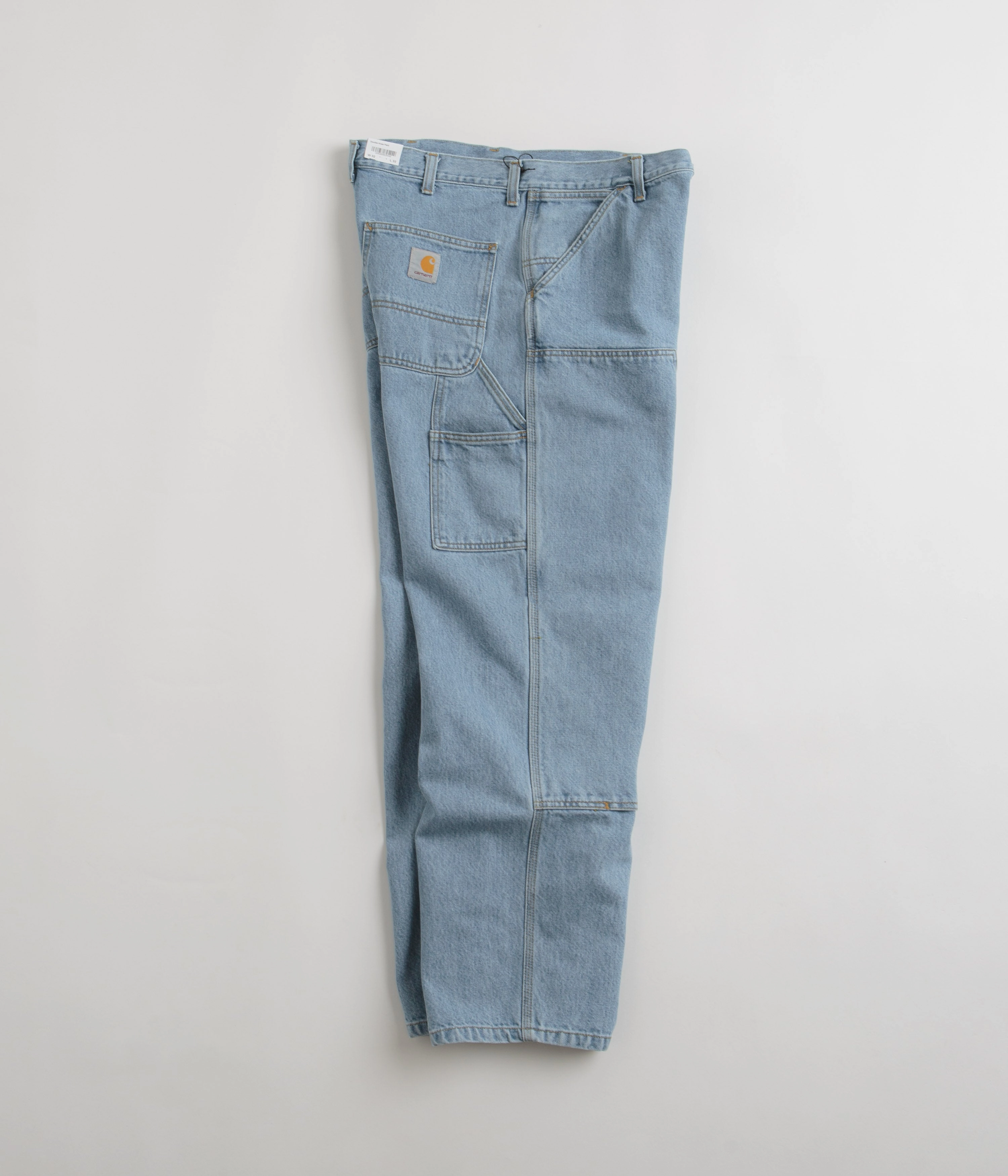 Carhartt Double Knee Denim Pants - Blue Breathable Design