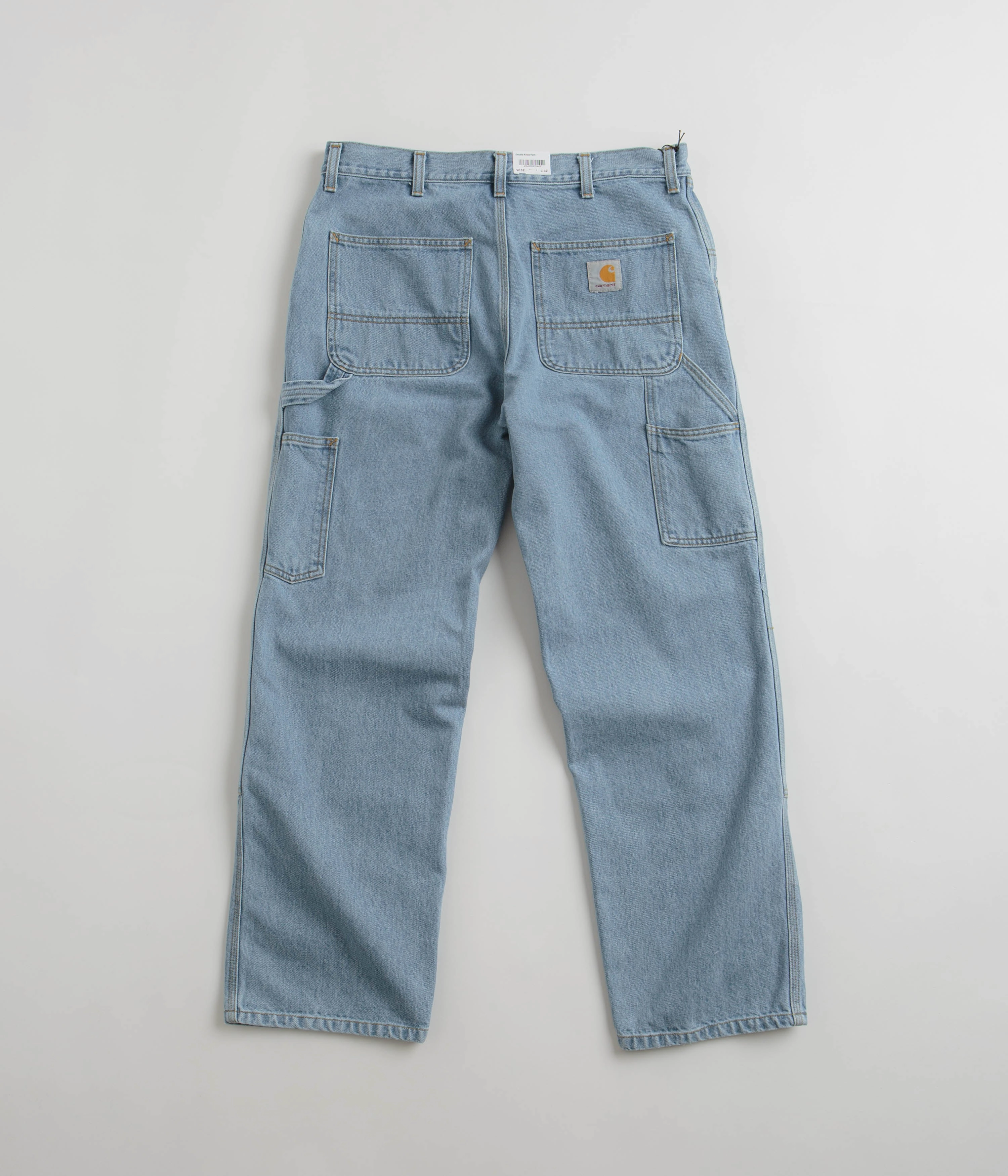 Carhartt Double Knee Denim Pants - Blue All Occasion