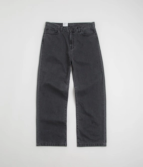 Carhartt Landon Pants - Black Heavy Stone Washed Core Utility Lounge-friendly