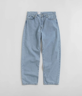 Carhartt Landon Pants - Blue Bleached ReinforcedStitching