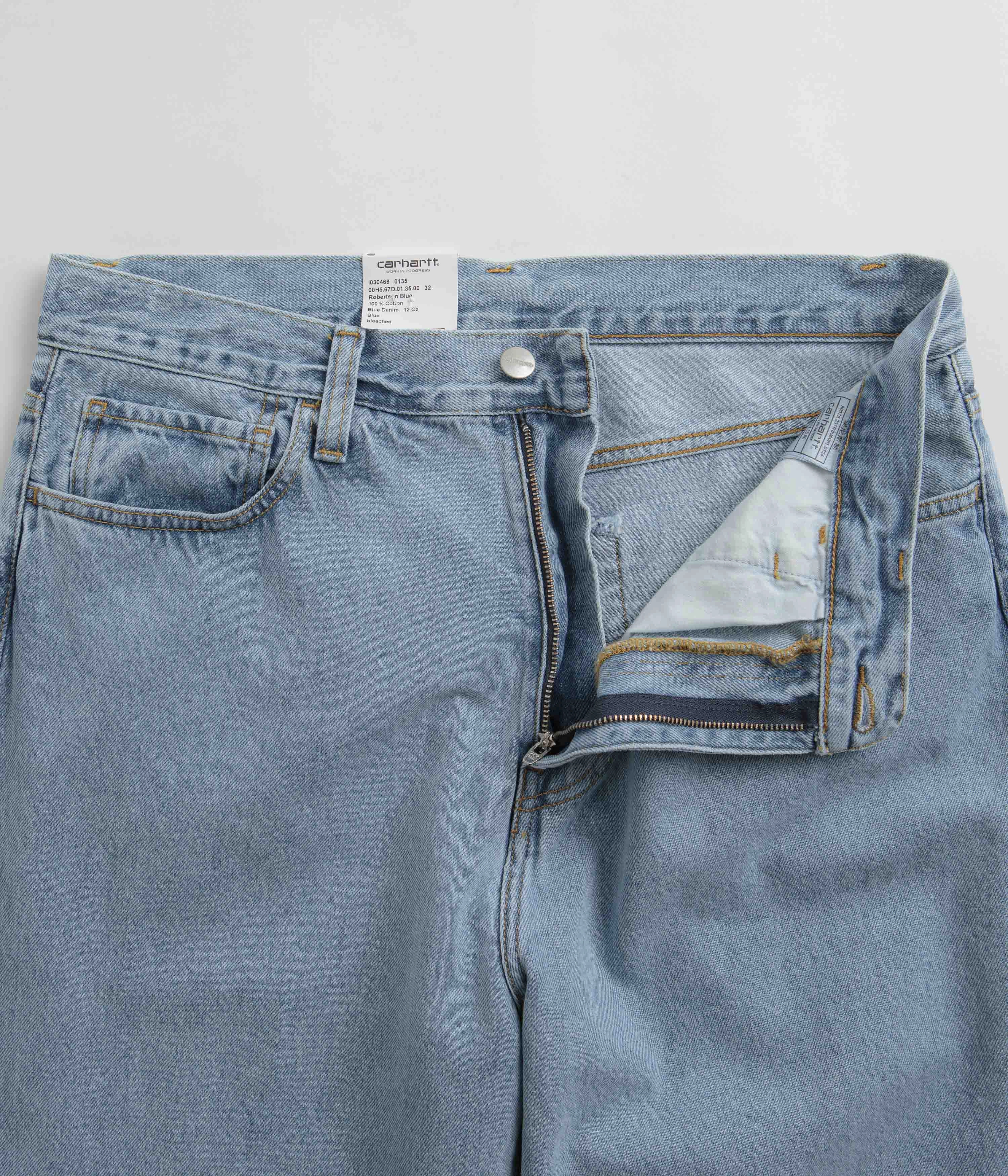 Quick-Dry Material Ripstop Reinforcement Carhartt Landon Pants - Blue Bleached