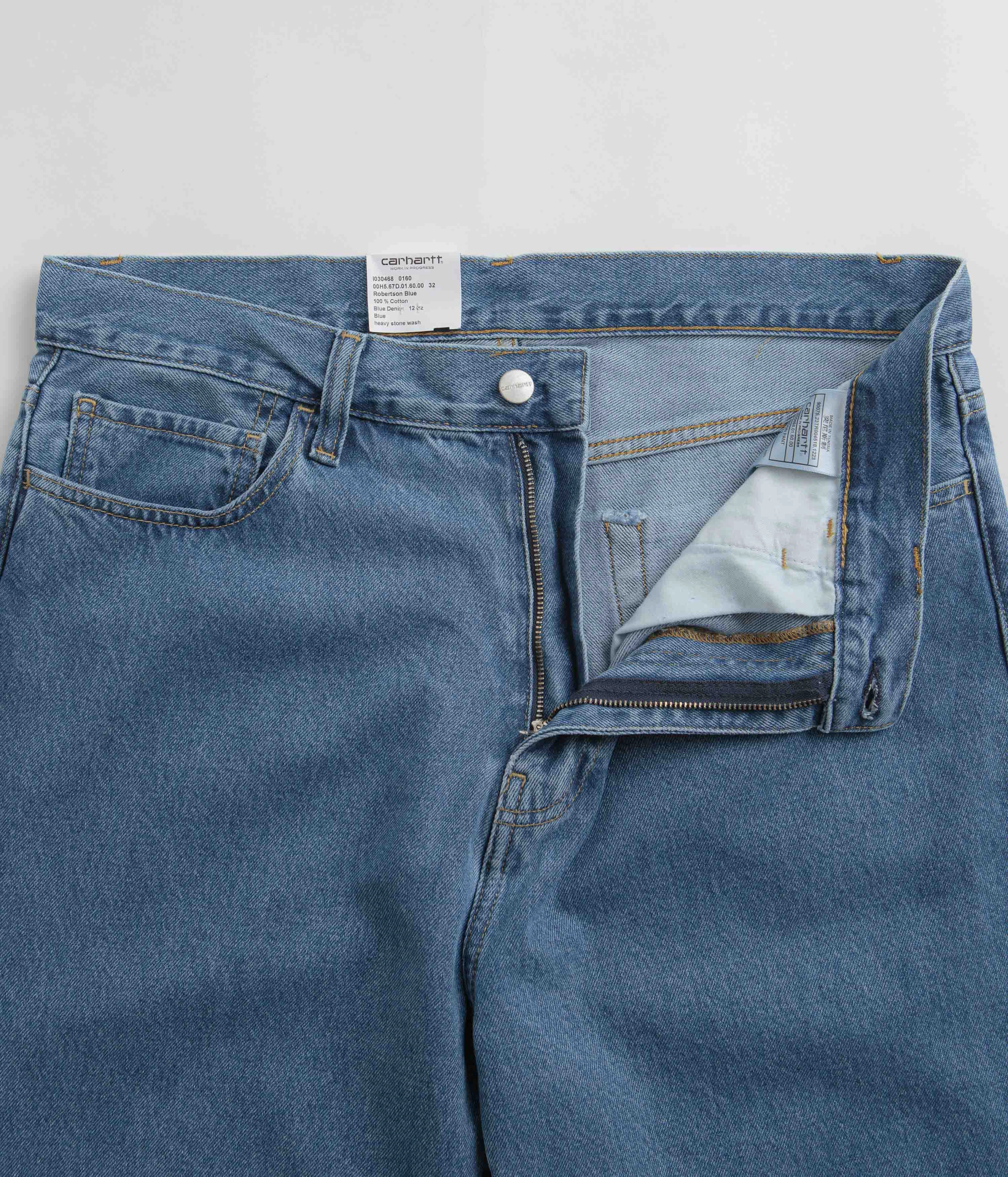 ThermalRegulation Carhartt Landon Pants - Blue Heavy Stone Washed