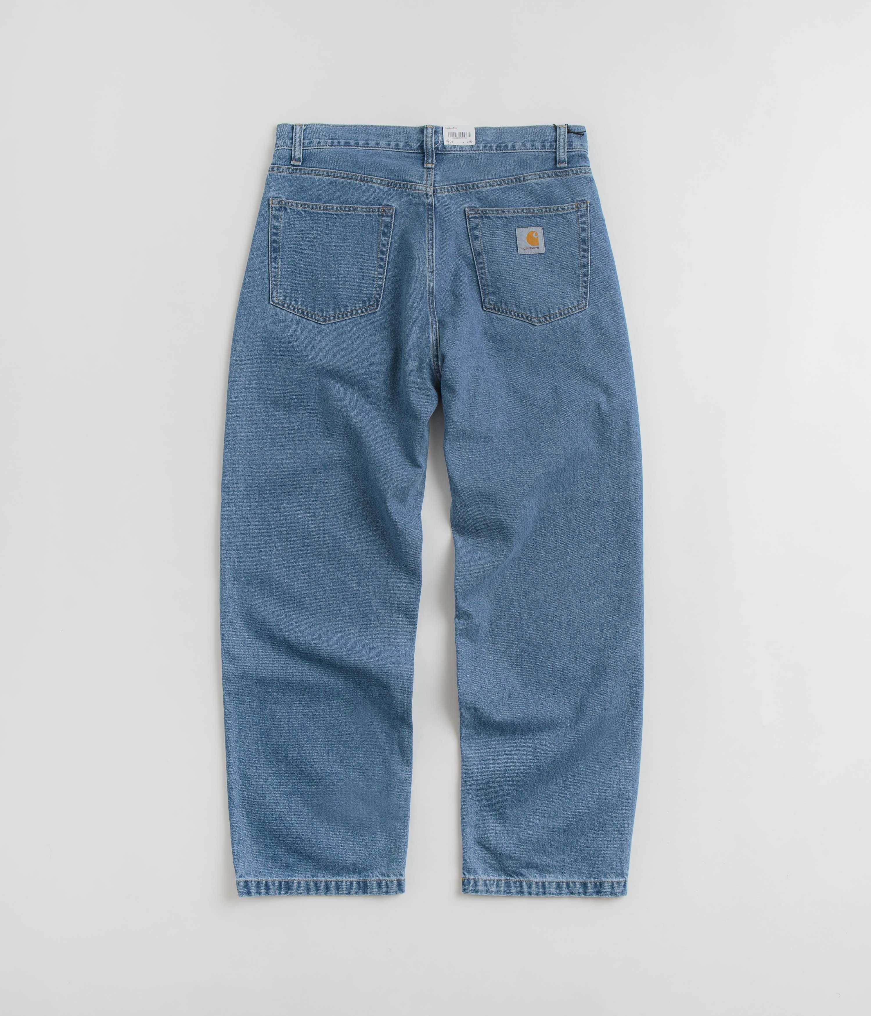 Soft Stretch Carhartt Landon Pants - Blue Heavy Stone Washed