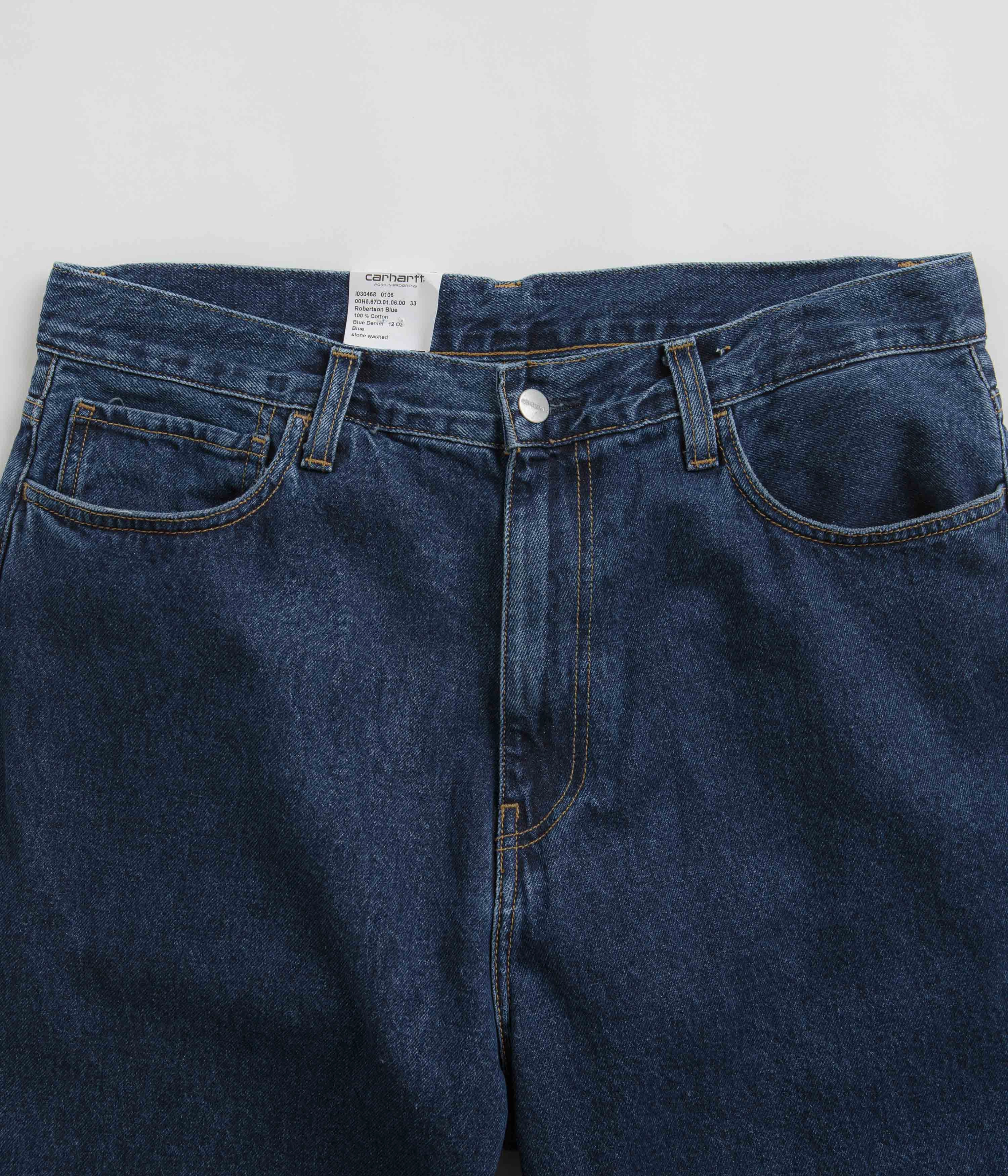 Carhartt Landon Pants - Blue Stone Washed FlexFoamPadding