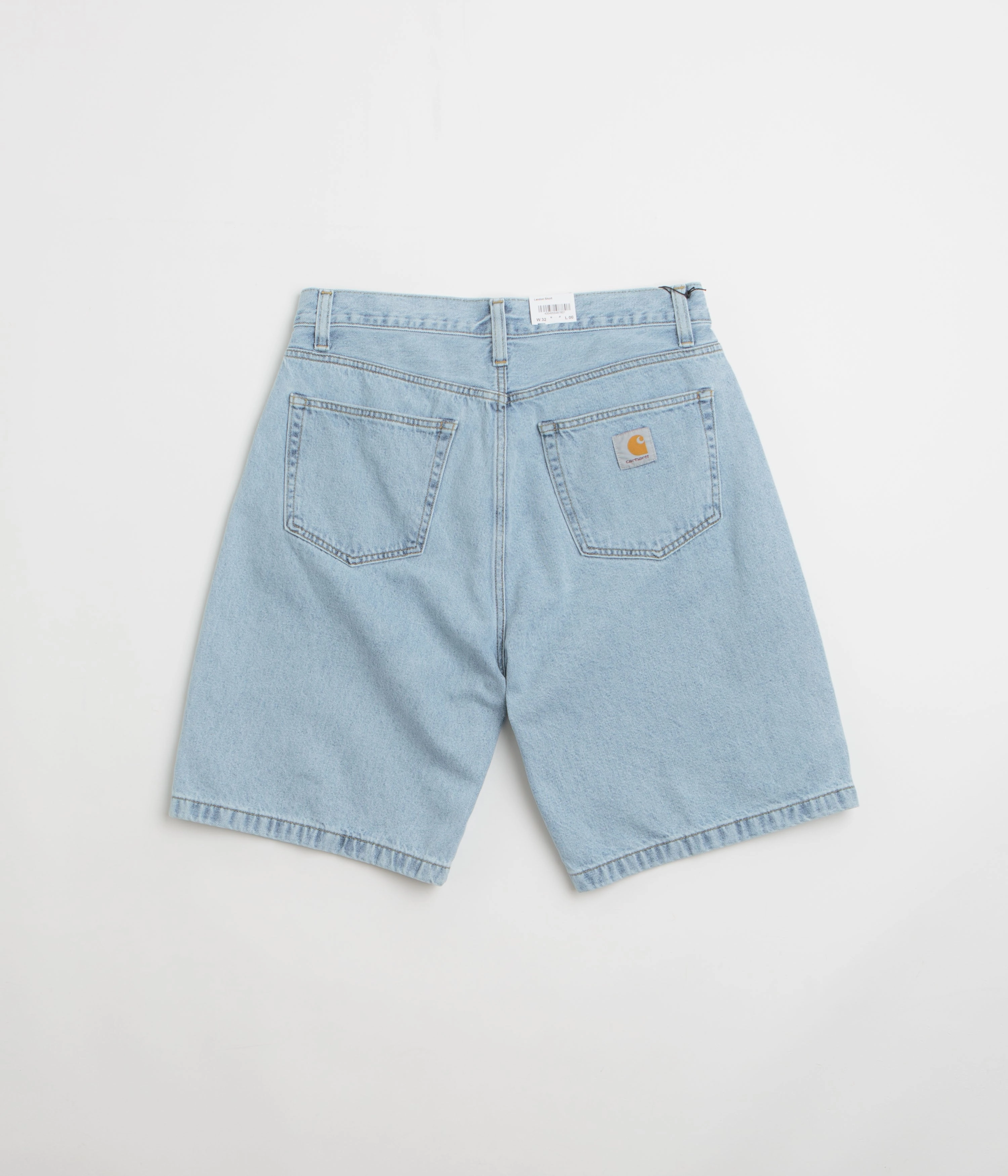 Cargo Pockets Carhartt Landon Shorts - Blue Bleached