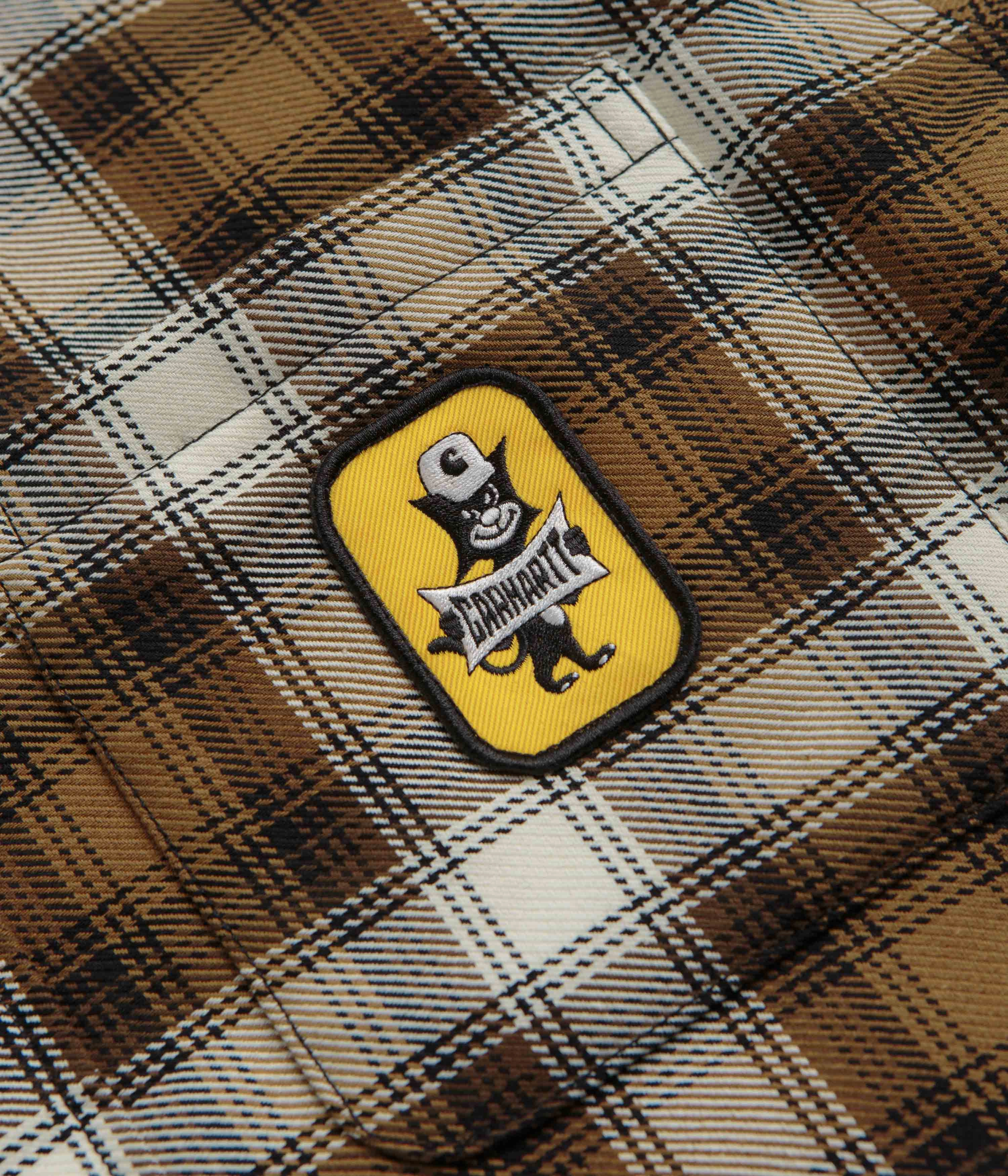 Carhartt Monahan Shirt Jacket - Monahan Check / Hamilton Brown age - appropriate