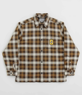 Elastic Carhartt Monahan Shirt Jacket - Monahan Check / Hamilton Brown