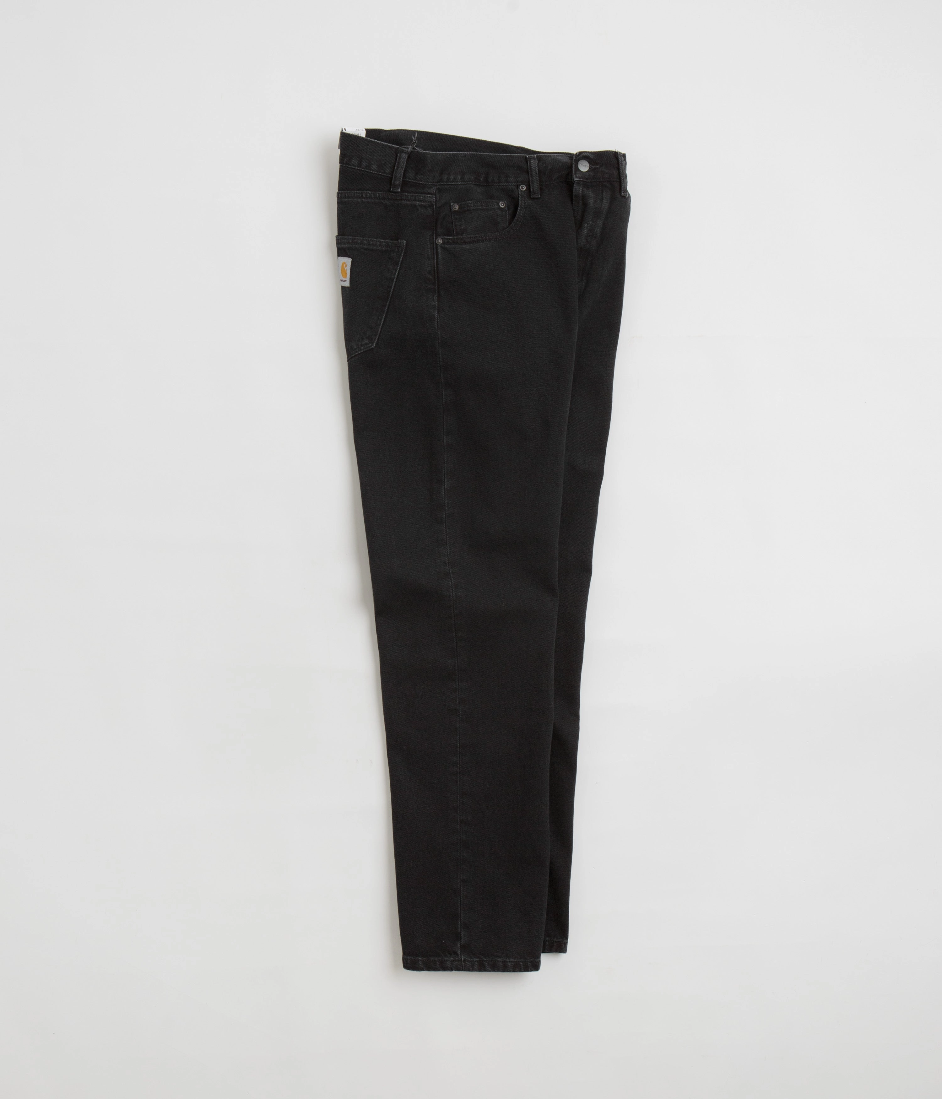 Polyester fabric Carhartt Nolan Pants - Black Stone Washed