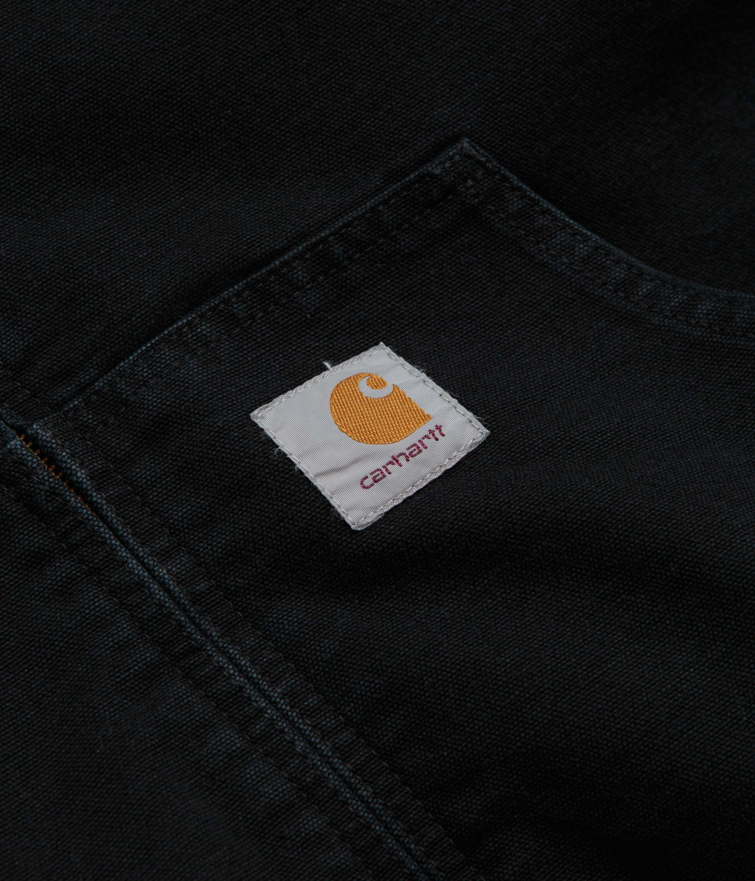 Broadcast Carhartt OG Active Jacket - Black Stone Canvas