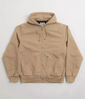 Carhartt OG Active Jacket - Dusty Hamilton Brown Rinsed budget-friendly