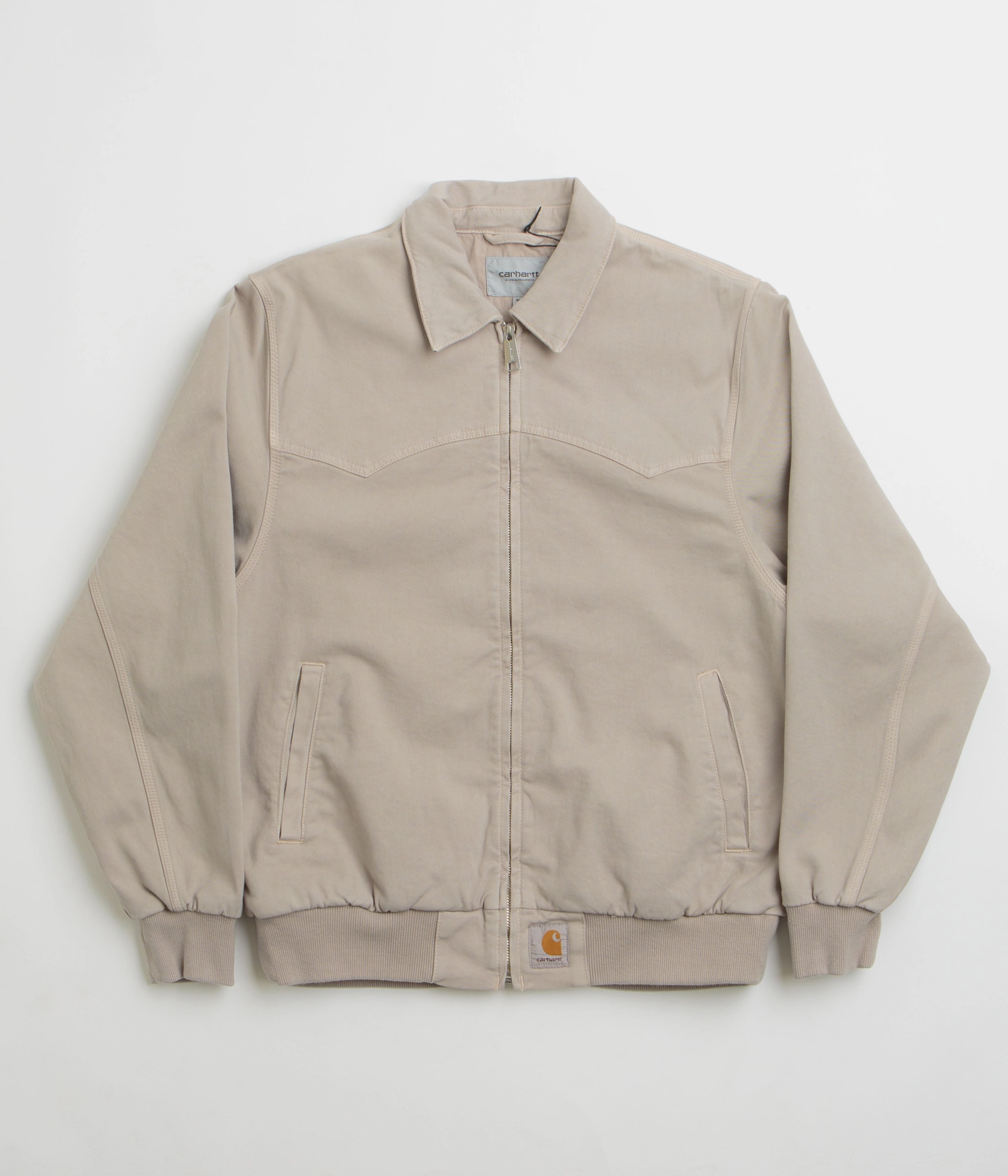 Carhartt OG Santa Fe Jacket - Dusky Beige Breathable mesh lining Recycled Polyester