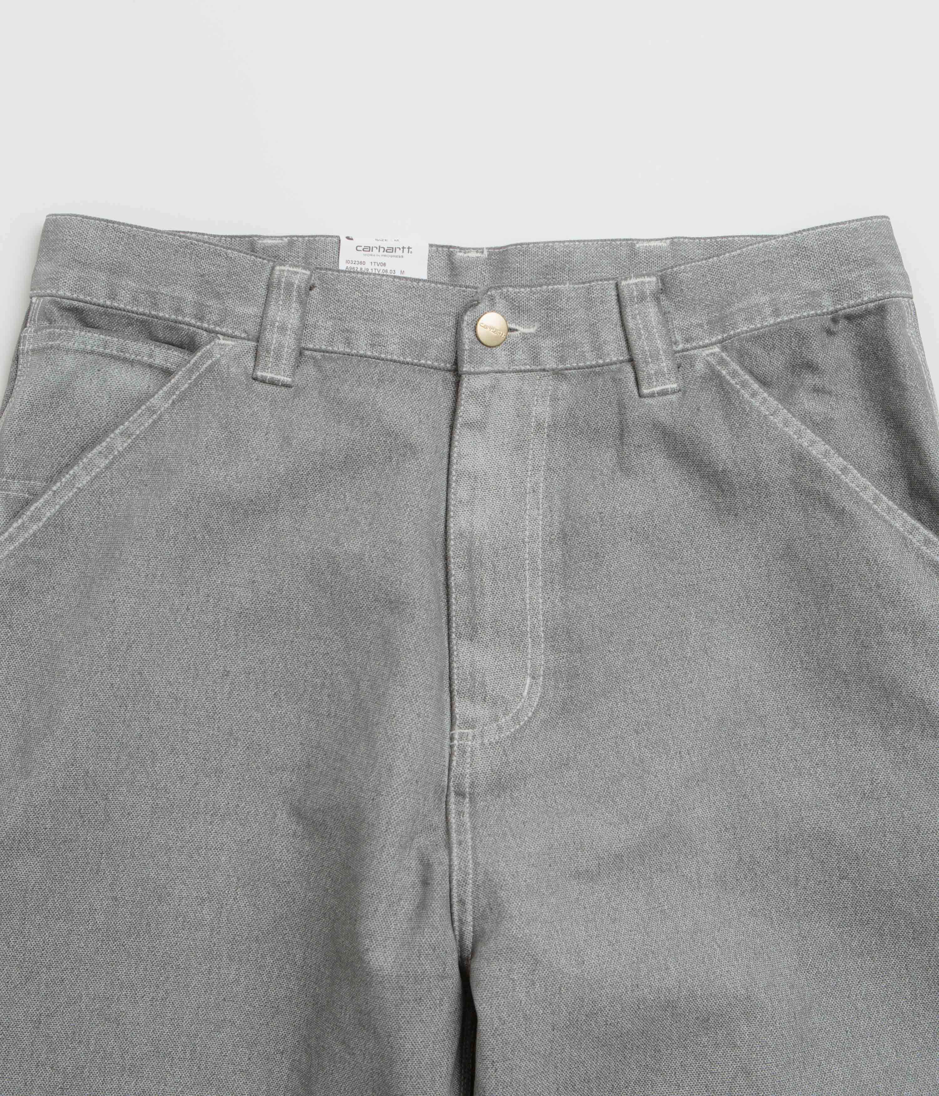 High Durability Stitching Non Bulk Carhartt OG Single Knee Pants - Wax / Blacksmith