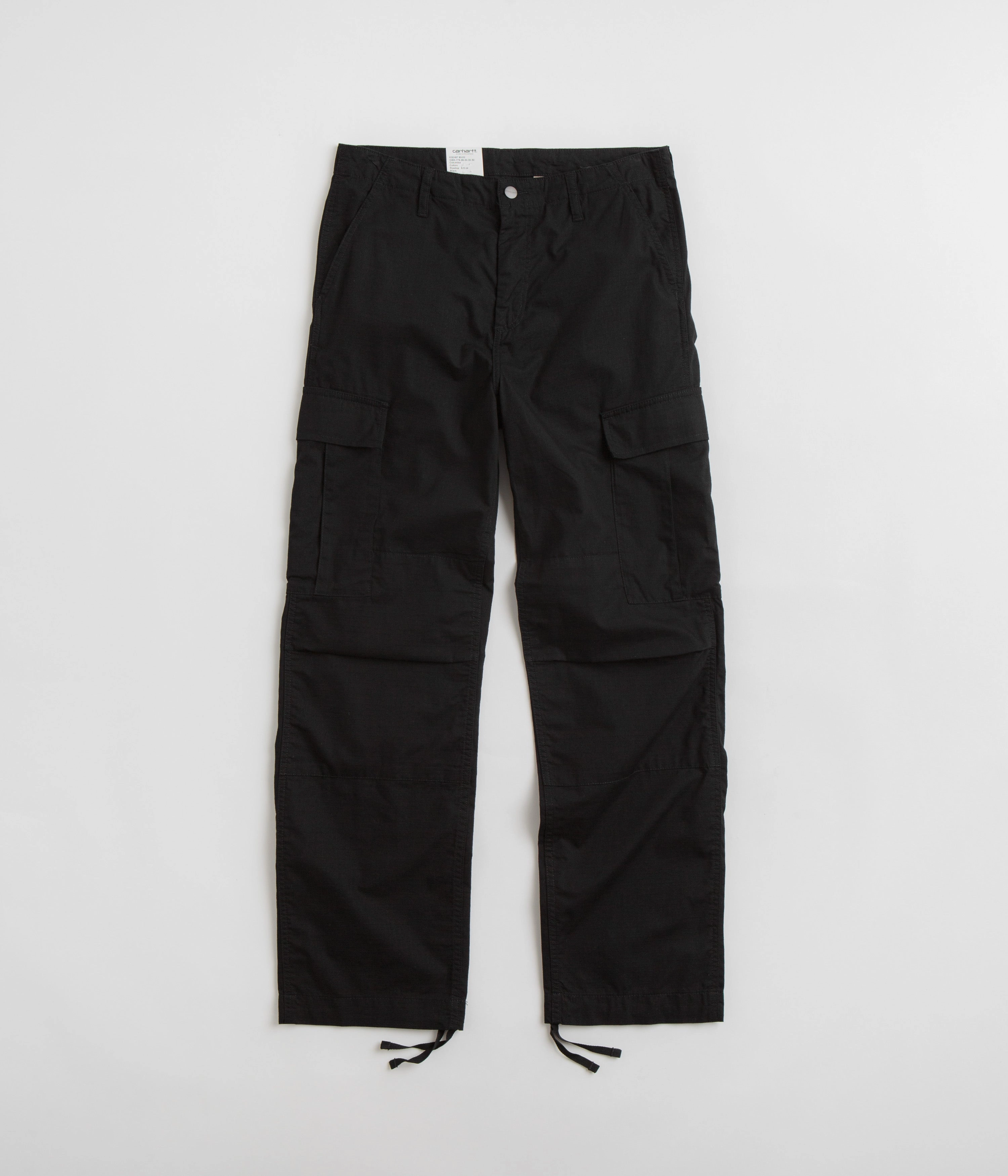 Casual Edge Carhartt Regular Cargo Pants - Black