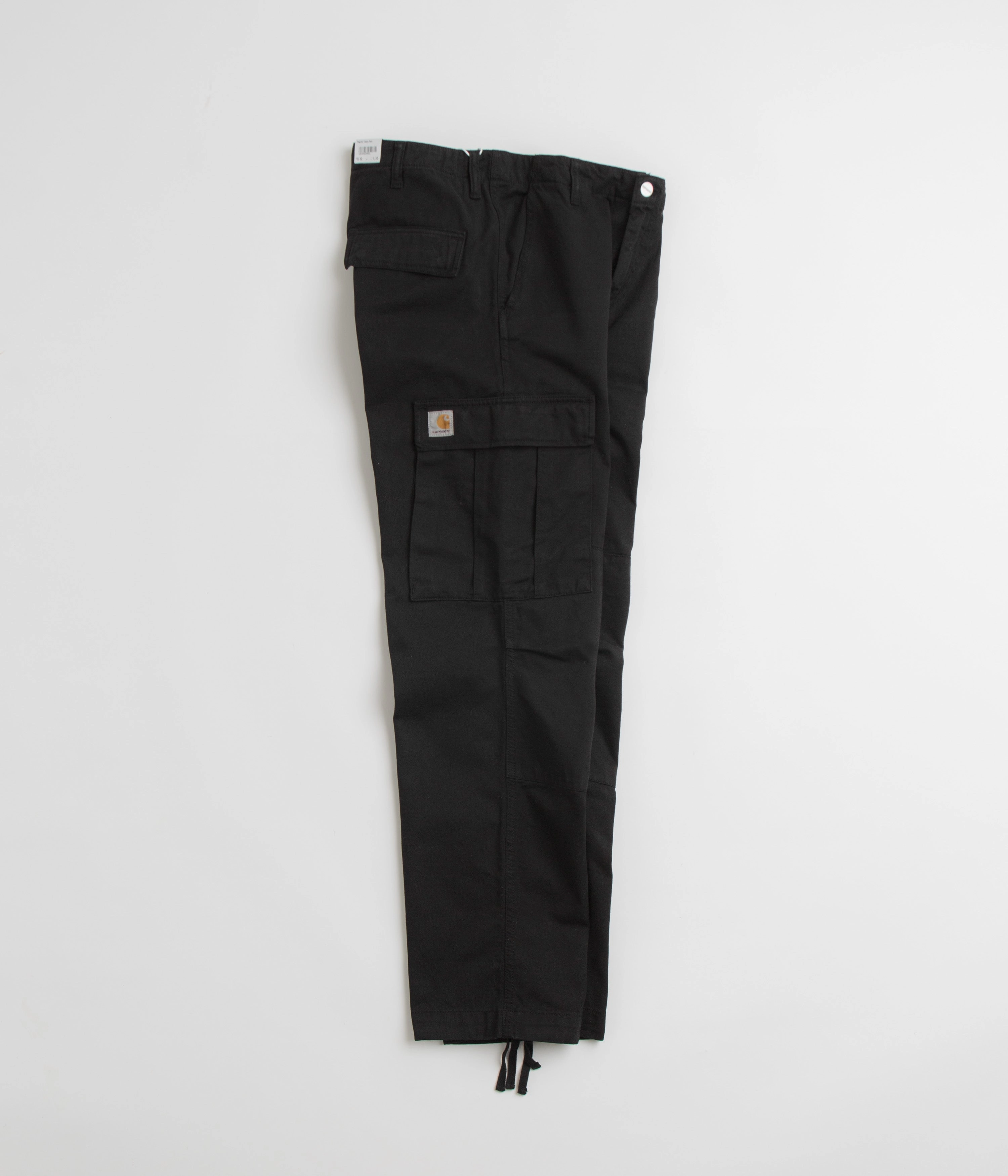 Core Essential Carhartt Regular Cargo Pants - Dyed Black