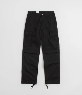 Office Friendly Basic Stretch Carhartt Regular Cargo Pants - Dyed Black