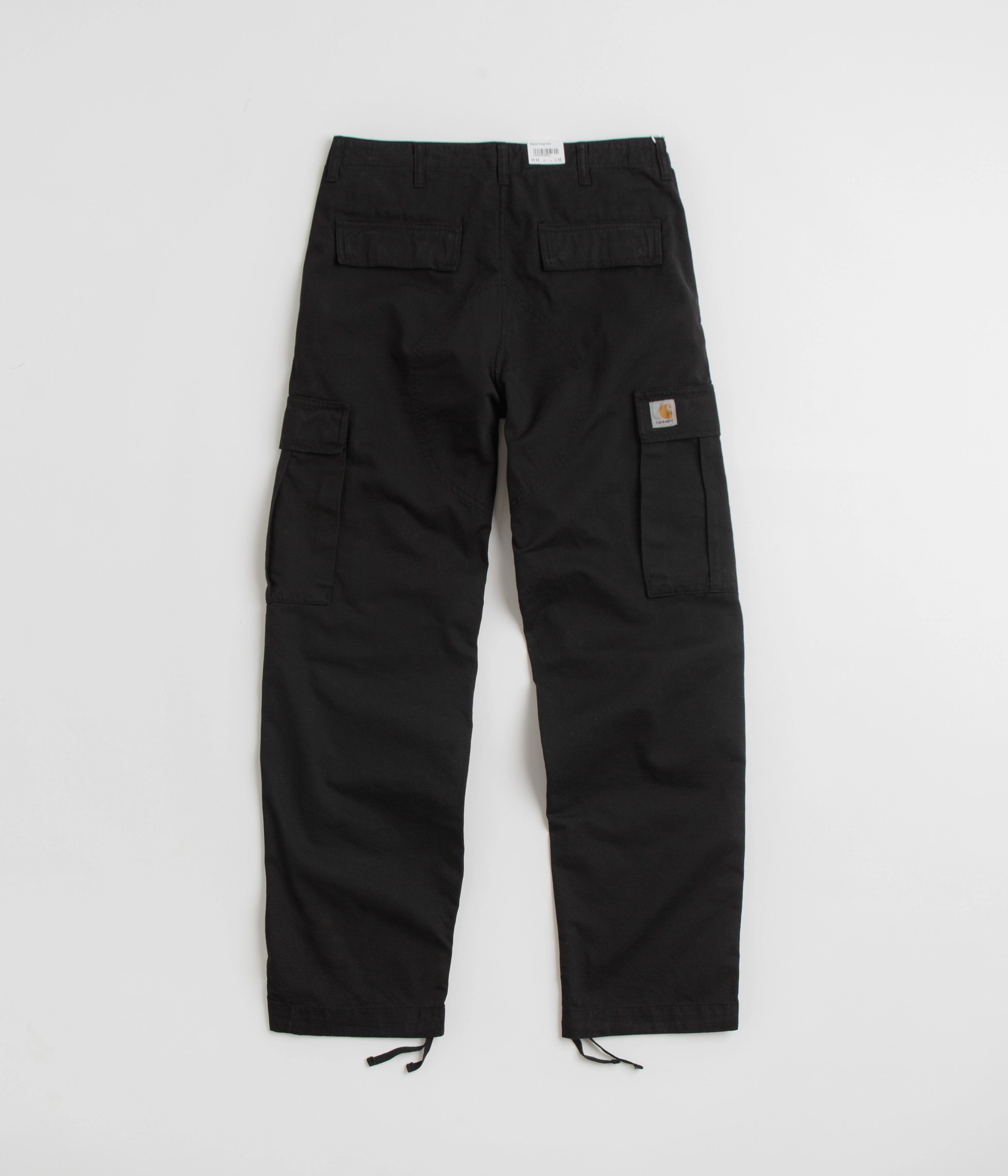 Flattering Design Carhartt Regular Cargo Pants - Dyed Black