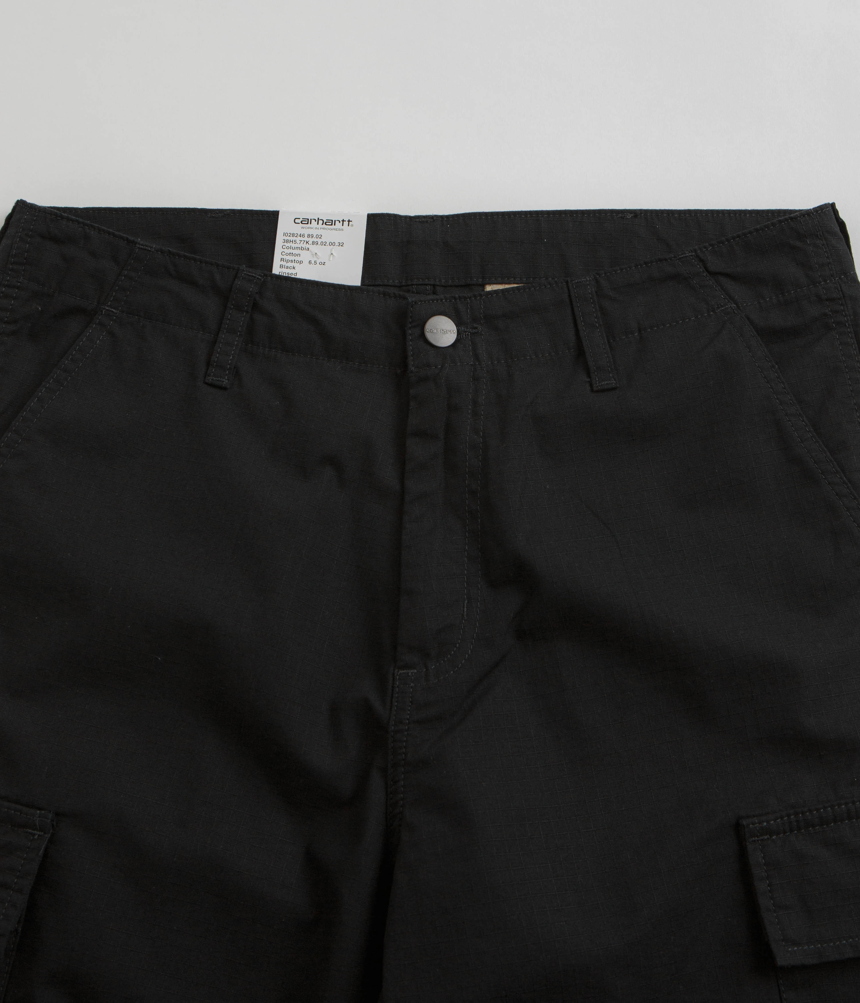 striped shorts Everyday Comfort Carhartt Regular Cargo Shorts - Black