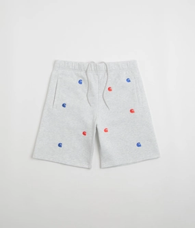 Carhartt Seek Sweat Shorts - Ash Heather waterproof