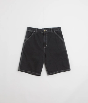 Summer Ready Carhartt Simple Shorts - Black Stone Washed