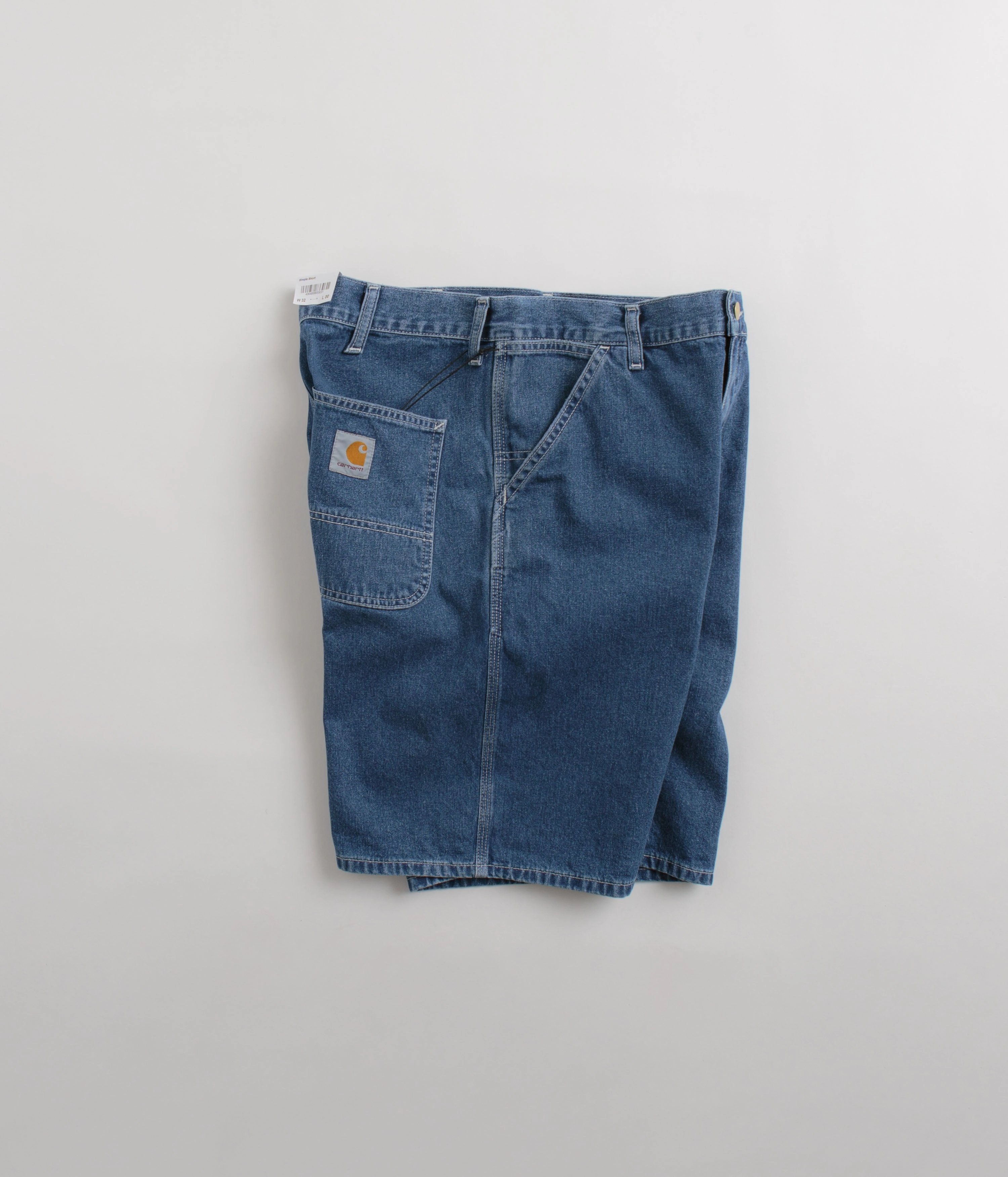 quick-dry feature Carhartt Simple Shorts - Blue Stone Washed