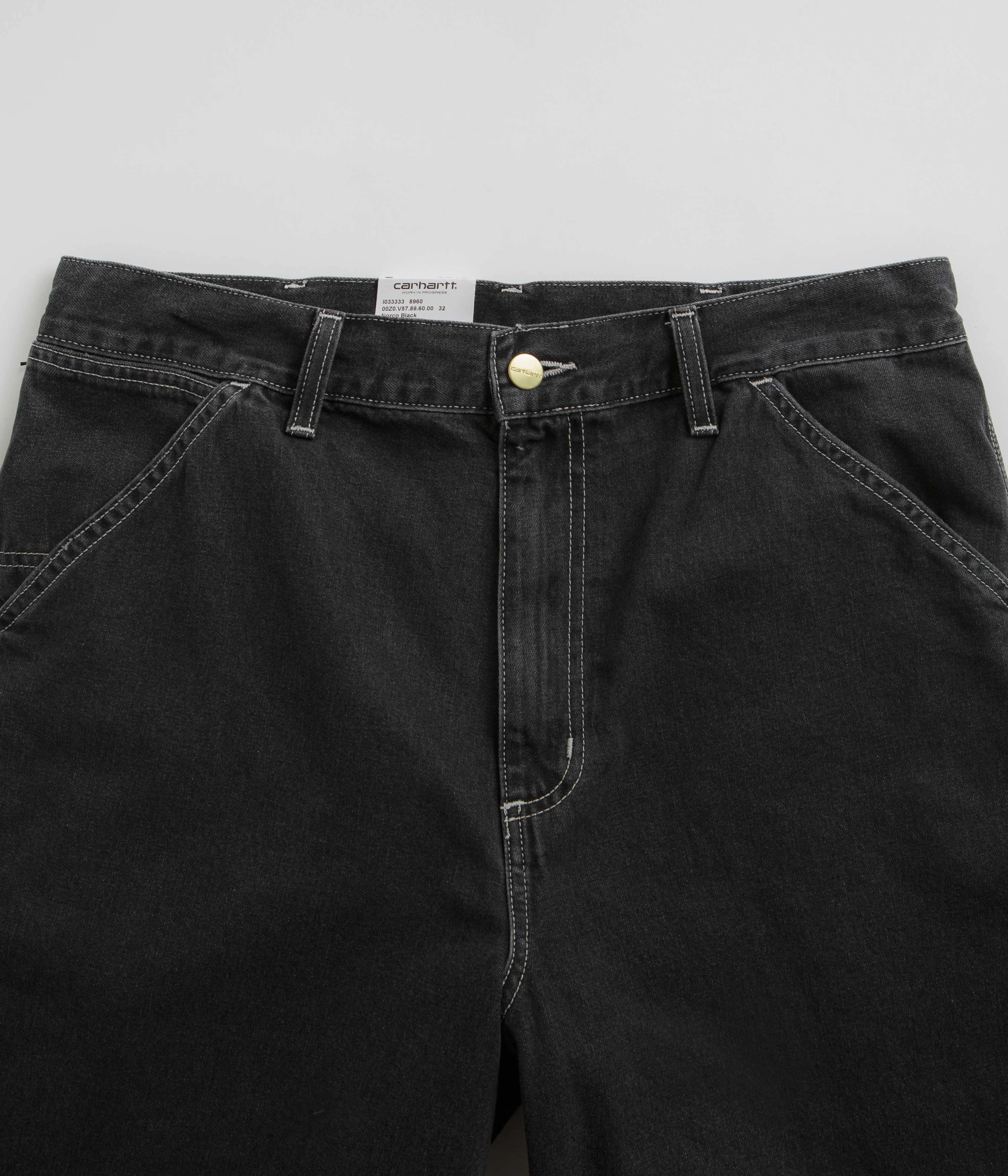 Chic Comfort custom-made Carhartt Simple Shorts - Heavy Stone Washed Black
