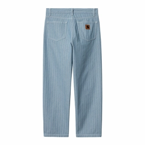 Carhartt WIP Menard Pant - Blue Rinsed Work Ready Neutral