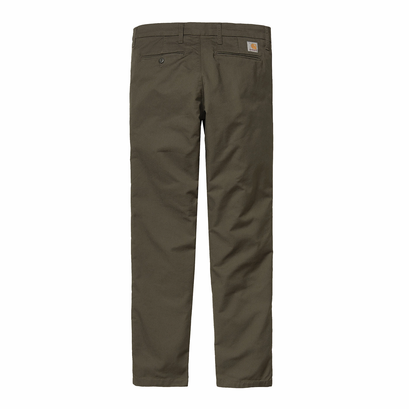 Plaid detail Carhartt WIP Sid Pant - Cypress rinsed