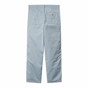 MoistureWickingFabric Reinforced Pockets Carhartt WIP Simple Pant - Misty Sky rinsed
